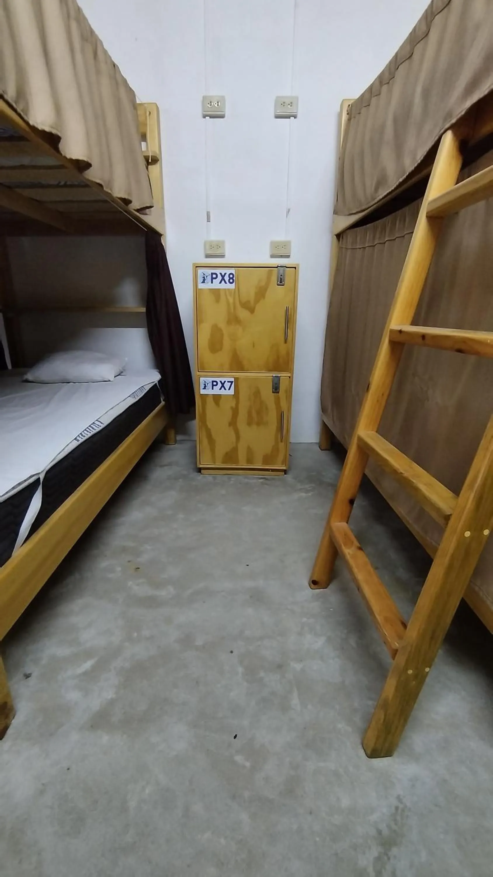 Bed in Blue Magic Hostel