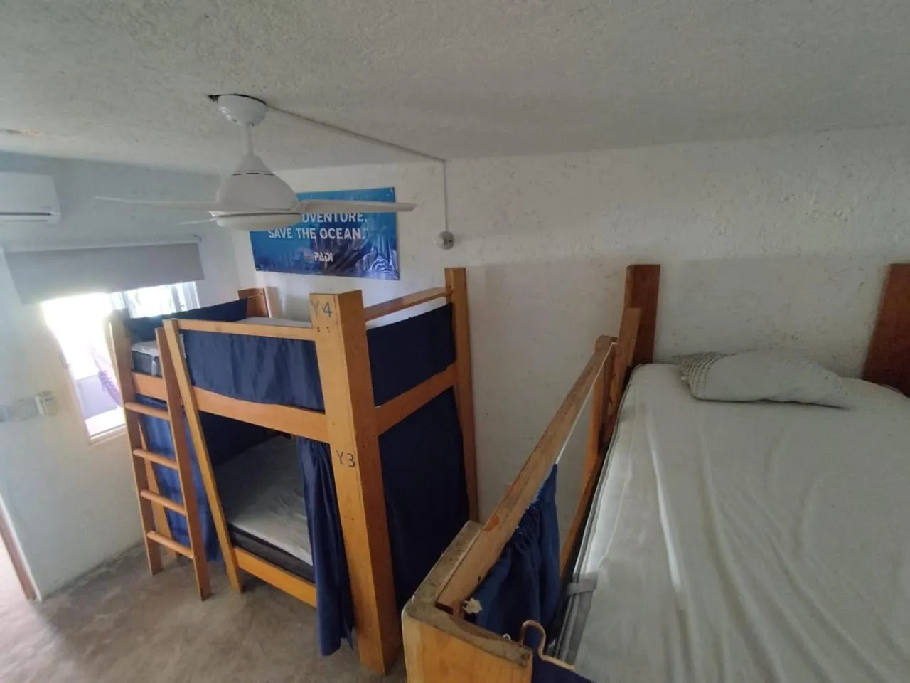 Bed in Blue Magic Hostel