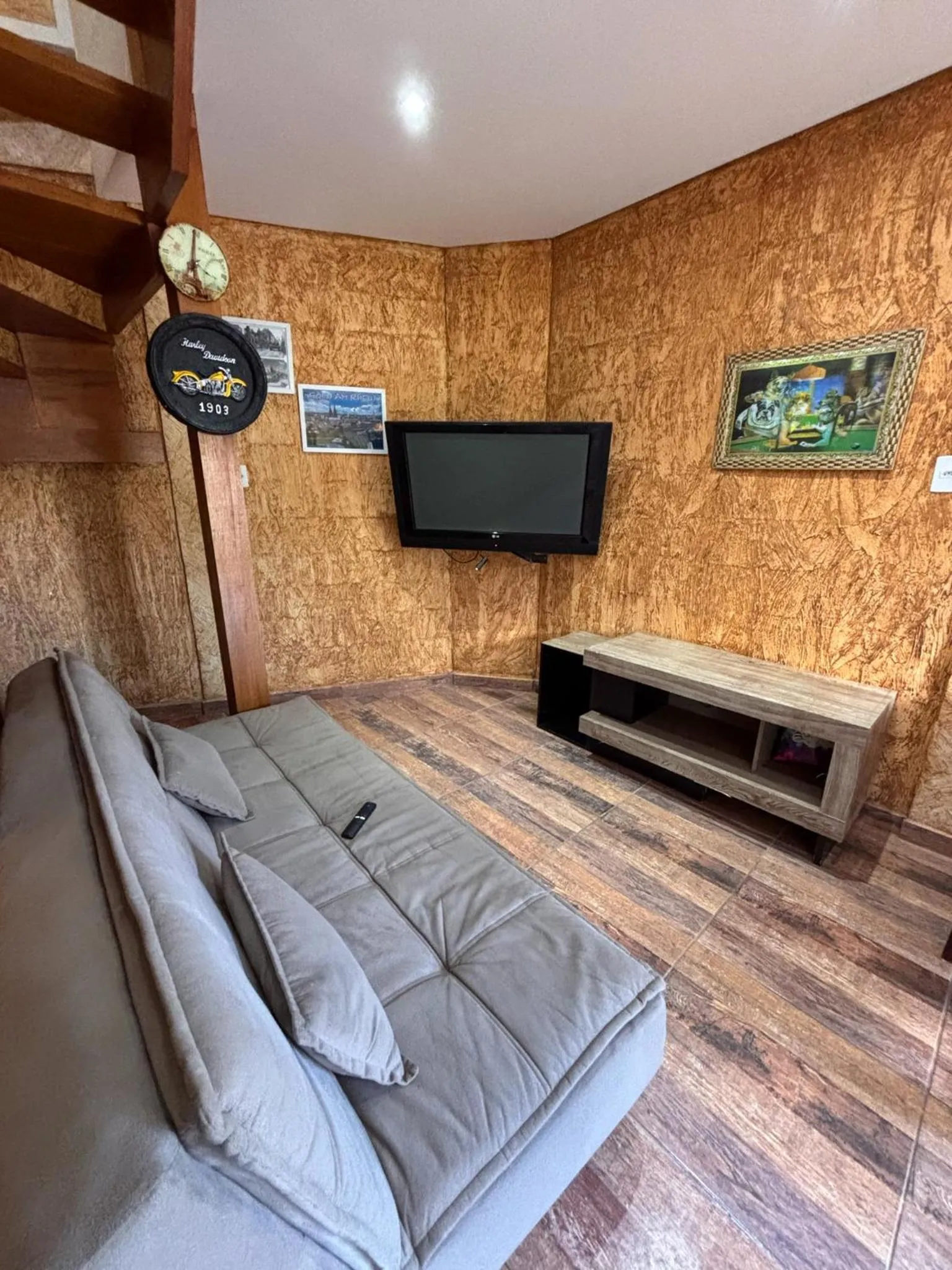 Living room in Chácara Águas Claras