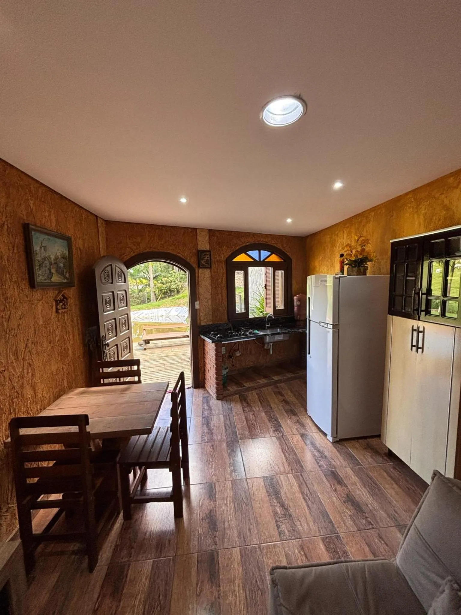 stove in Chácara Águas Claras