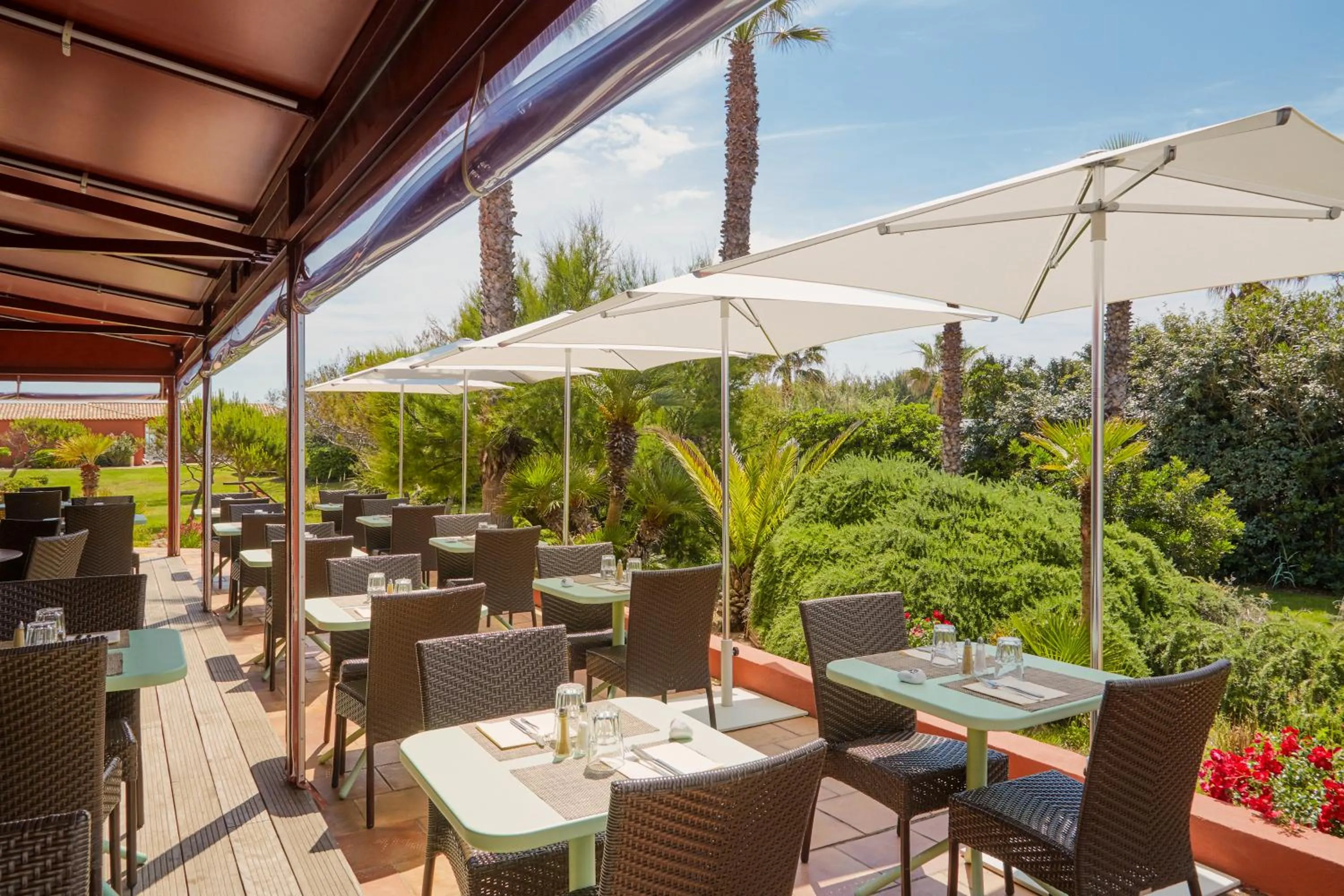 Buffet breakfast in ibis Thalassa Hyeres Plage