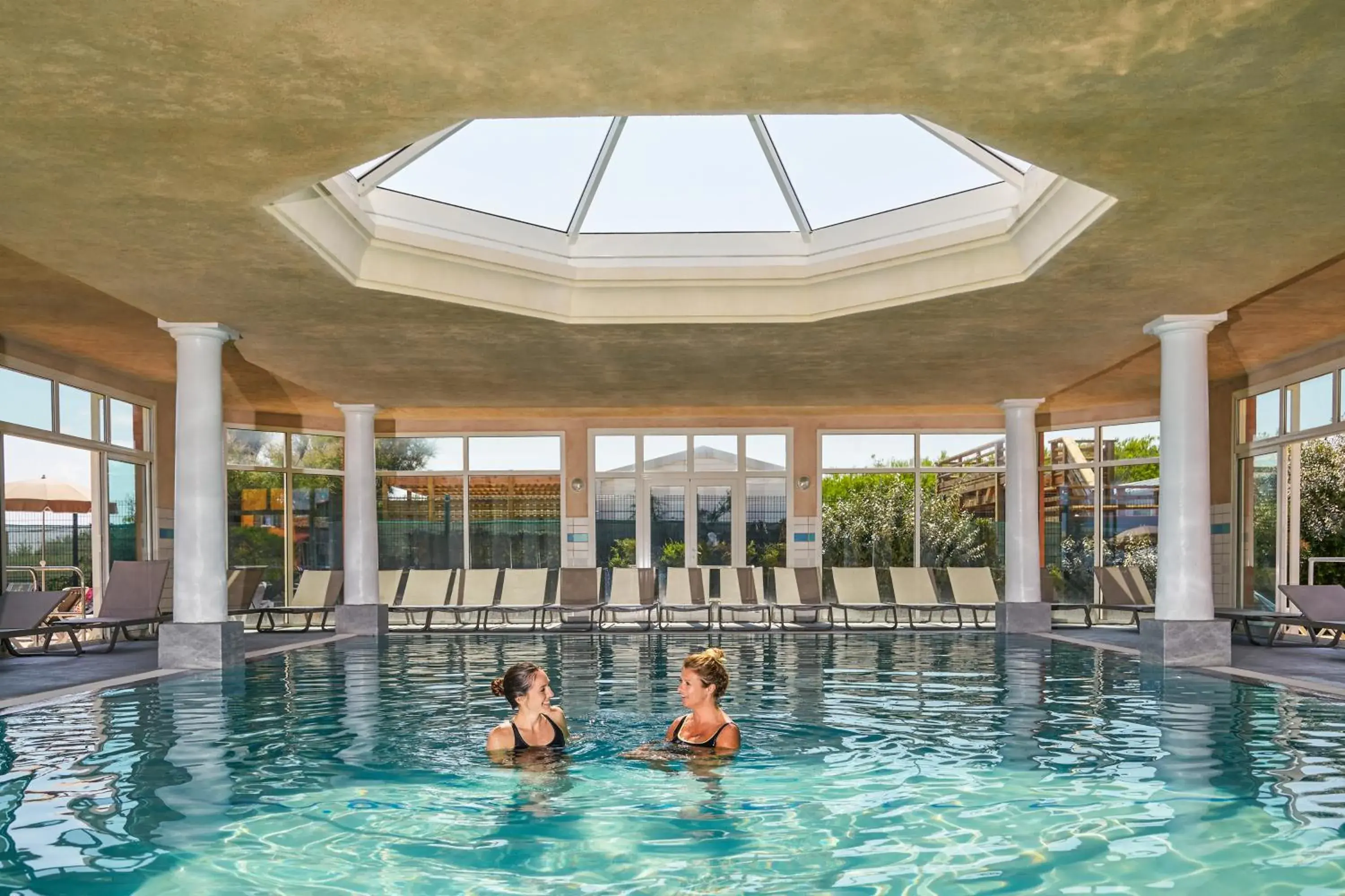 Swimming pool in ibis Thalassa Hyeres Plage Swimming pool in ibis Thalassa Hyeres Plage