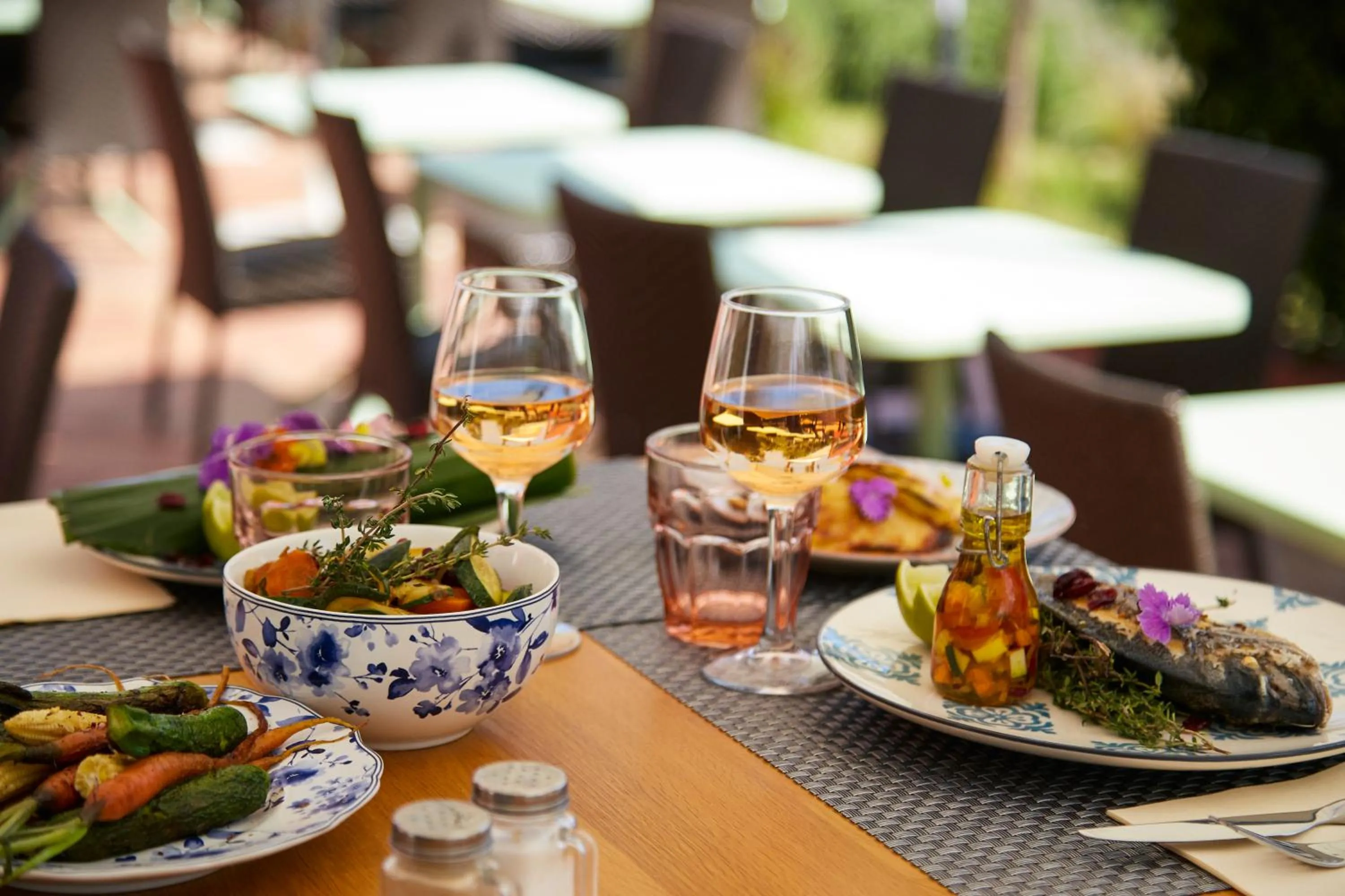 Food close-up in ibis Thalassa Hyeres Plage