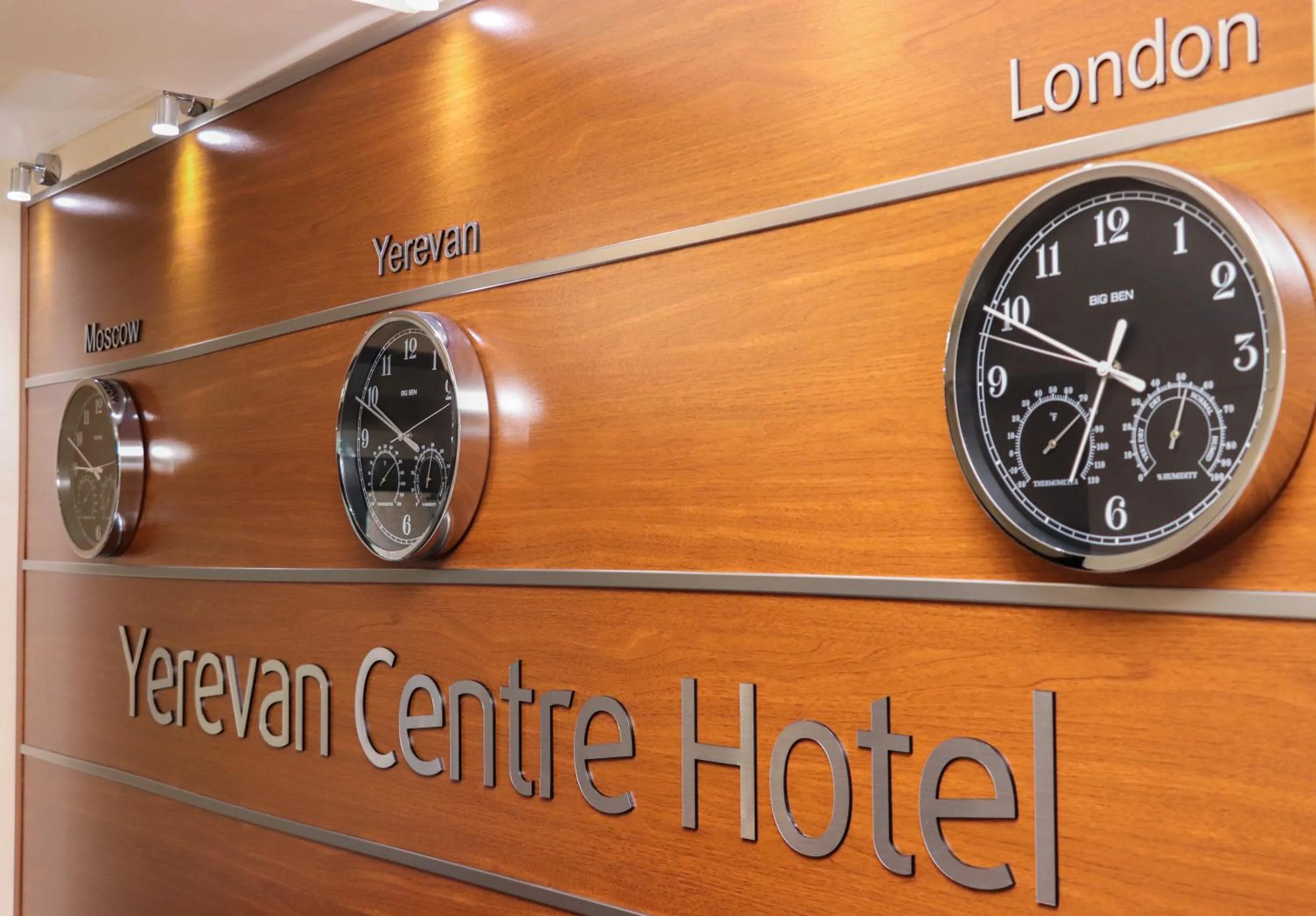 Logo/Certificate/Sign in Yerevan Centre Hotel