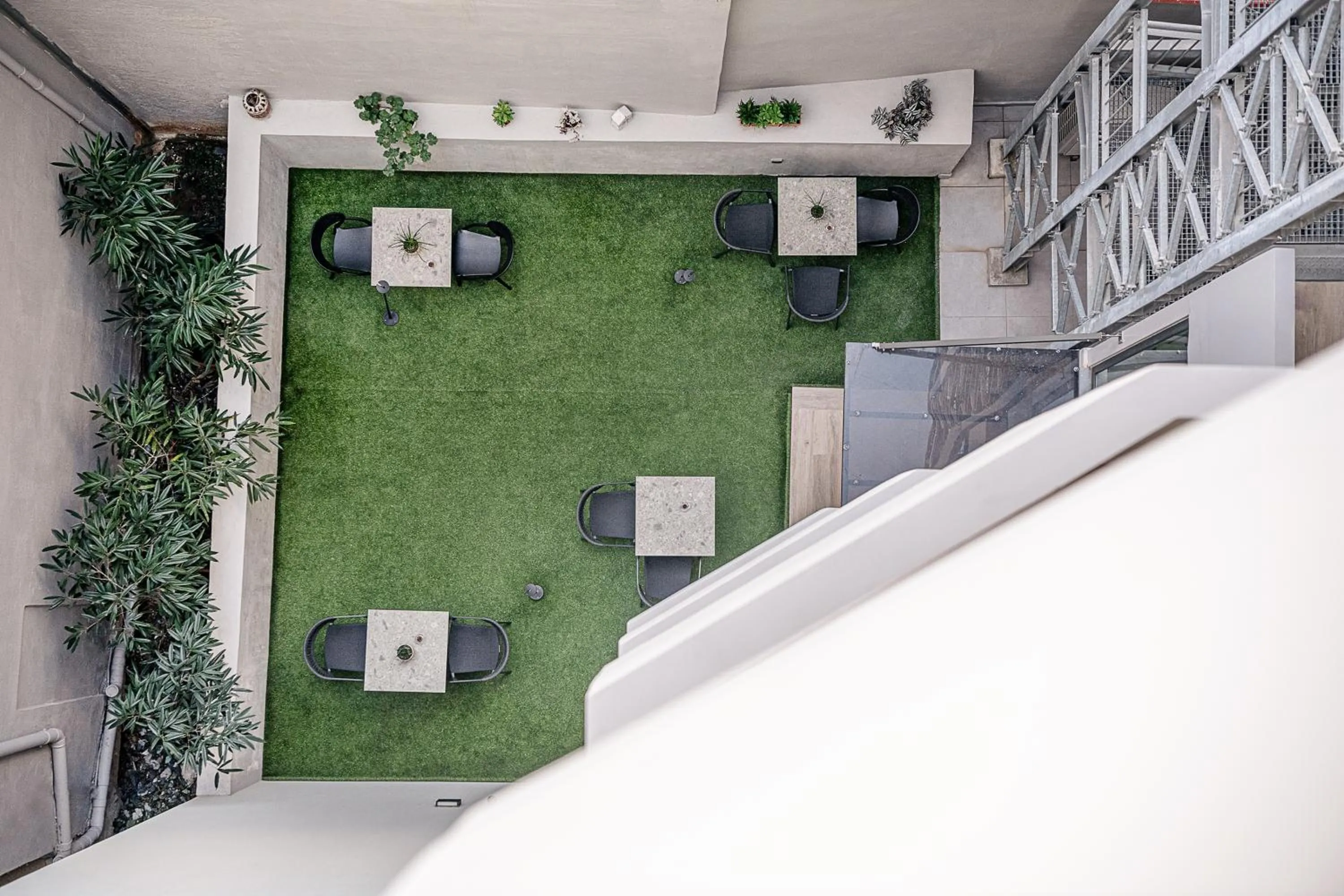 Patio in M City Hotel