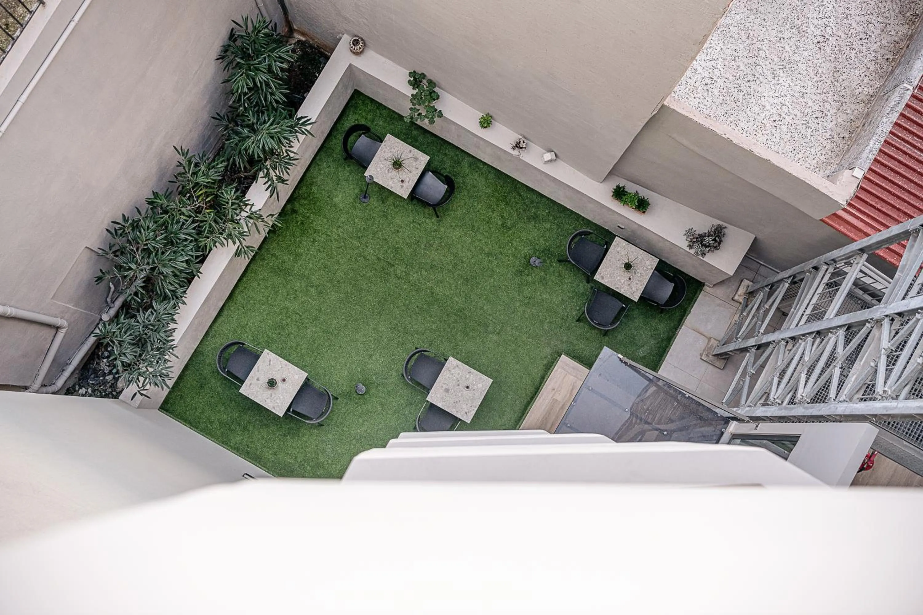 Patio in M City Hotel