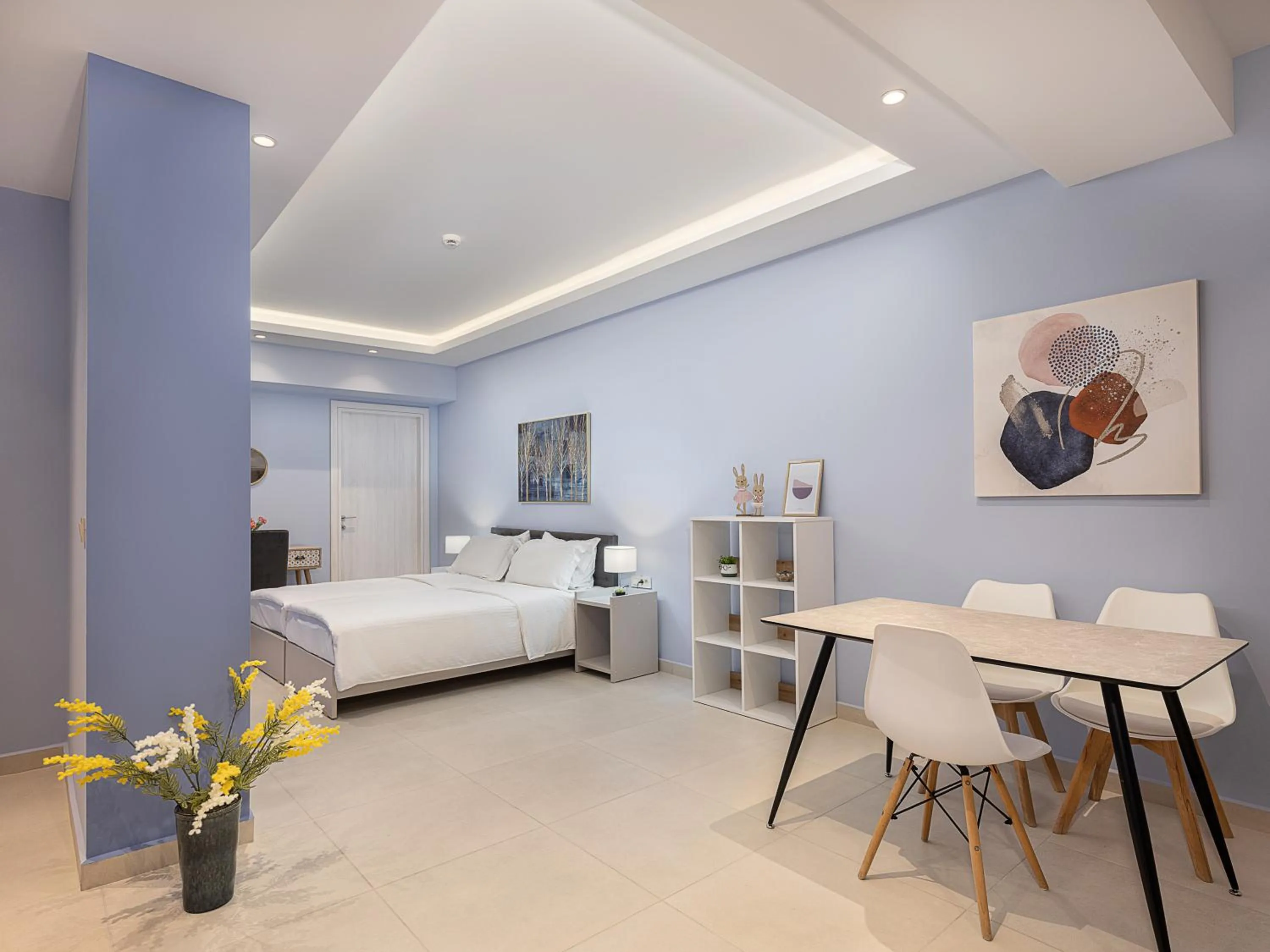 TV and multimedia, Bed in M City Hotel