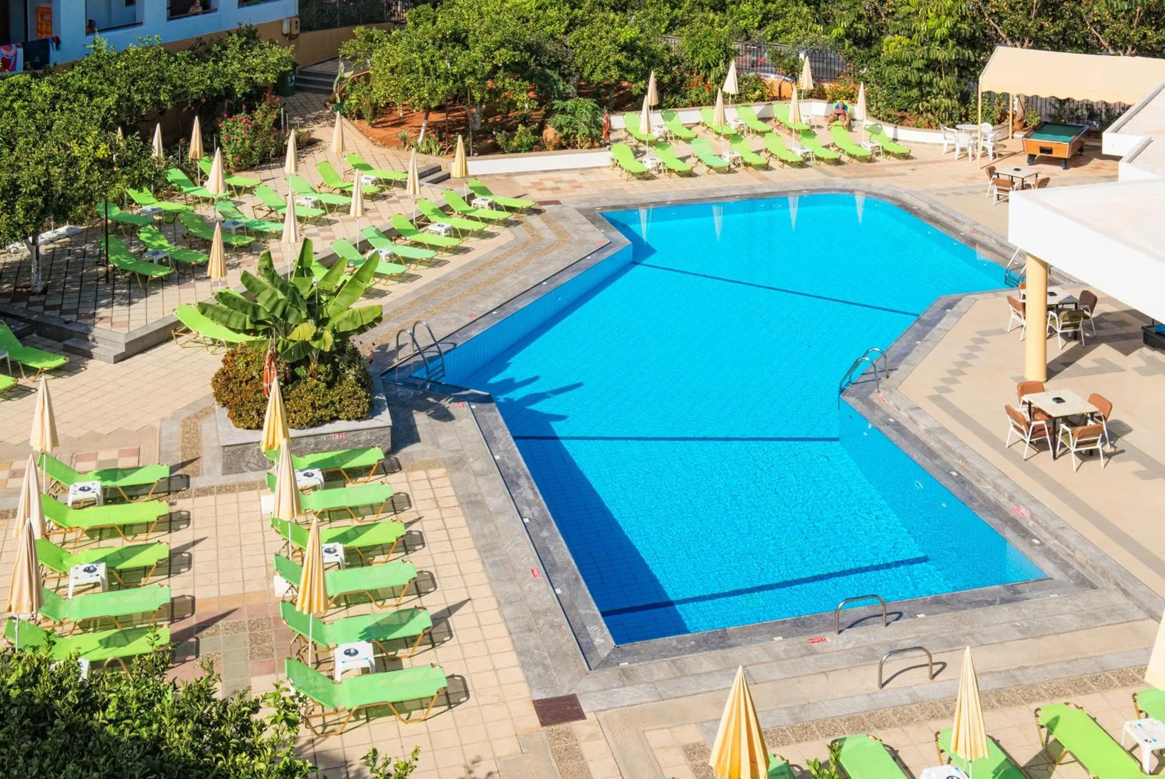 Swimming pool in Hotel Malia Holidays