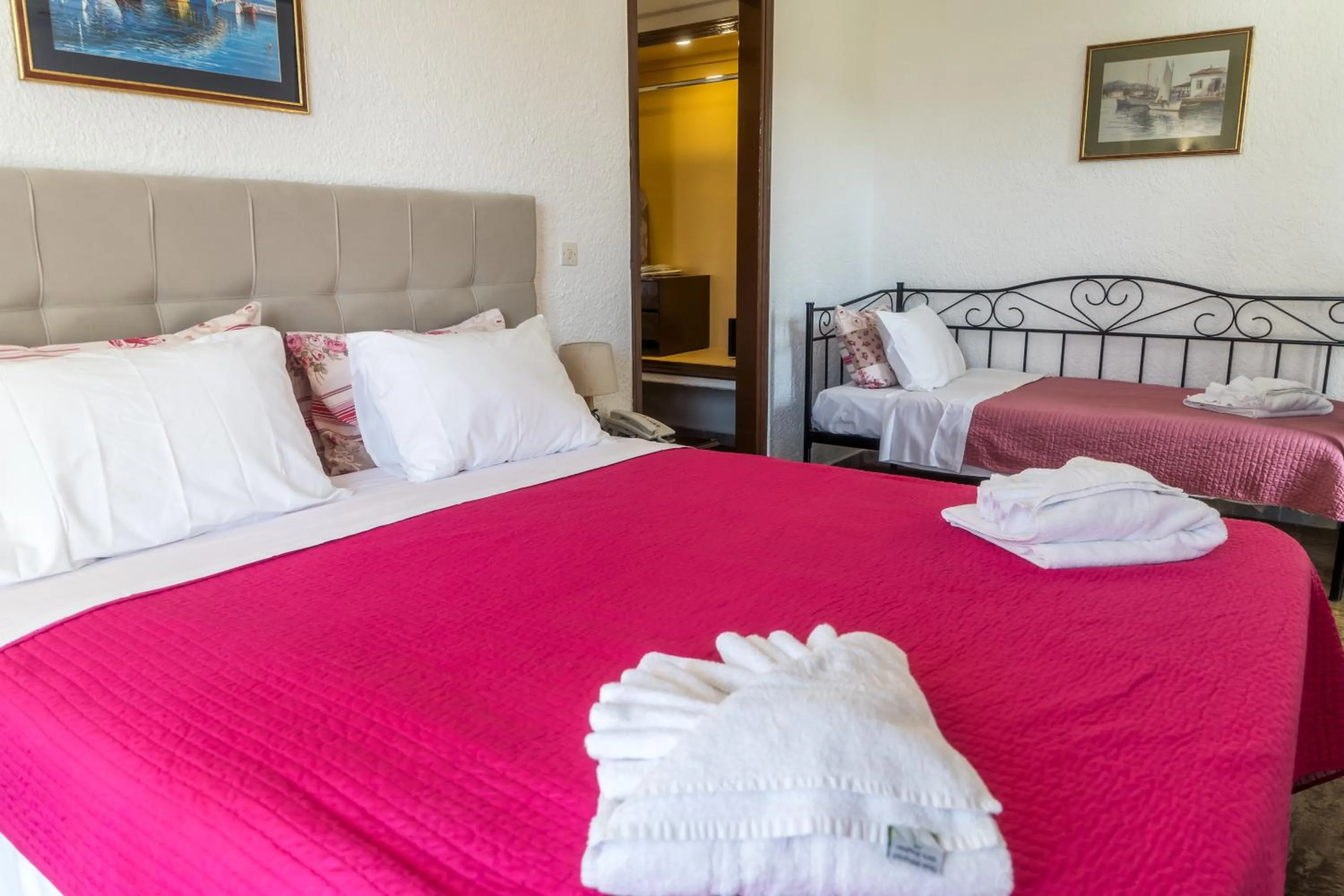 Bedroom, Bed in Hotel Malia Holidays