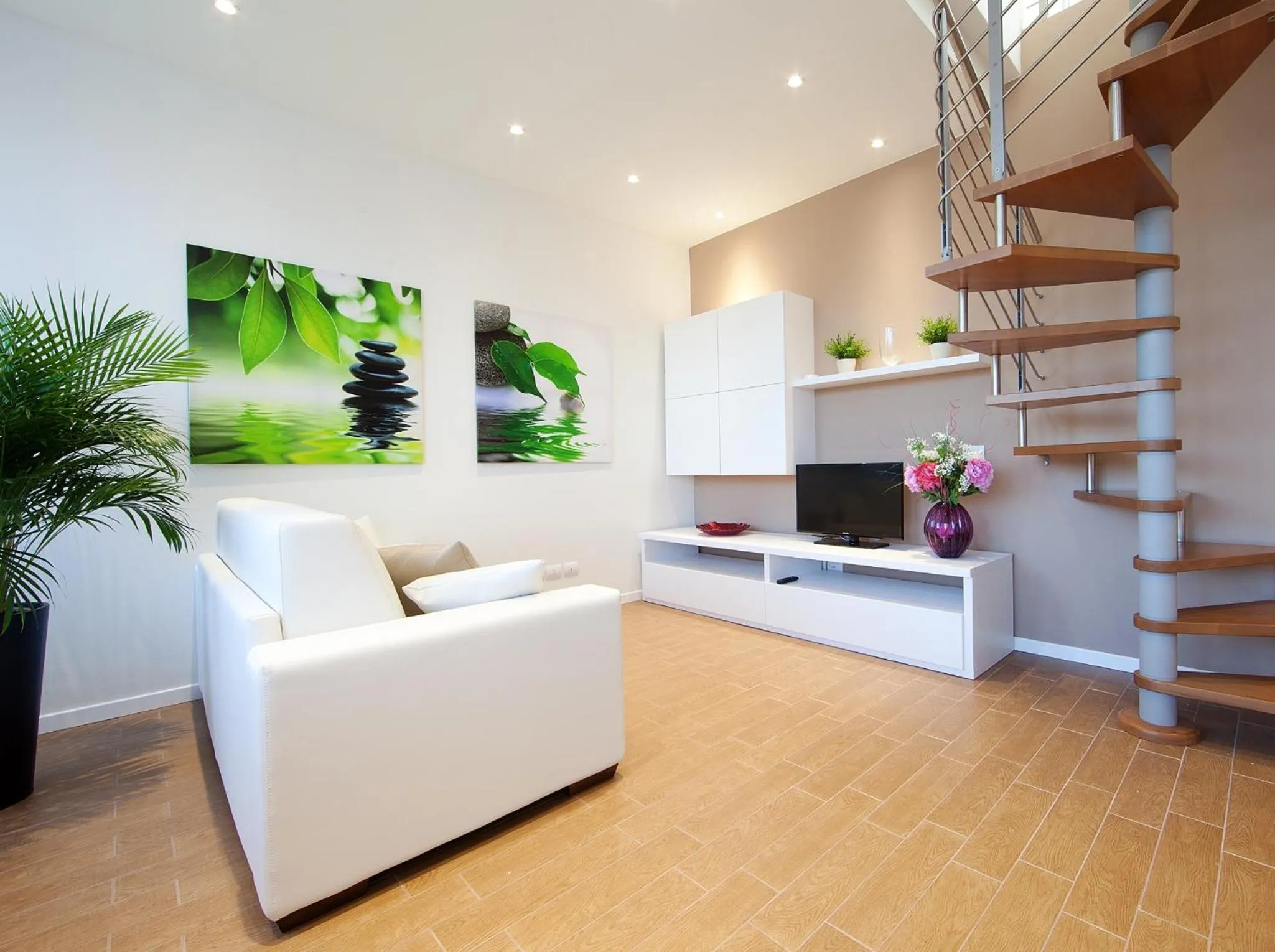 Living room in La Farina Apartments