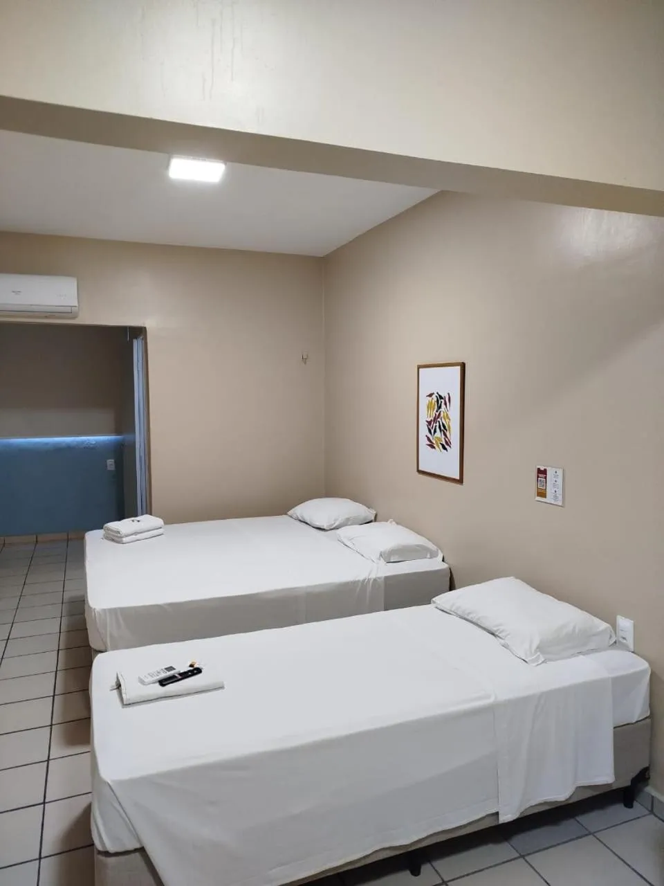 Bed in Nordeste Palace Hotel - Fortaleza