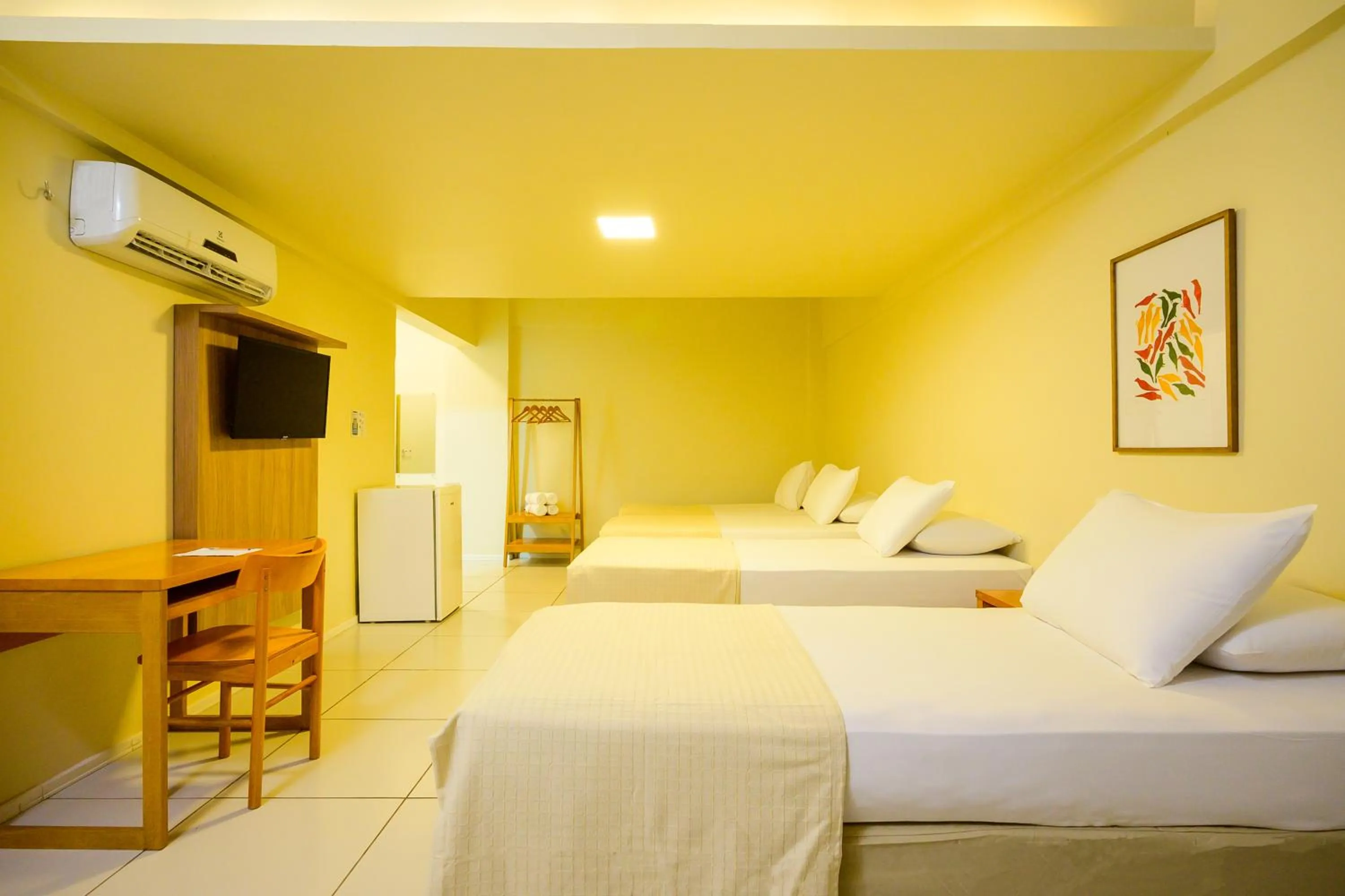 Bed in Nordeste Palace Hotel - Fortaleza