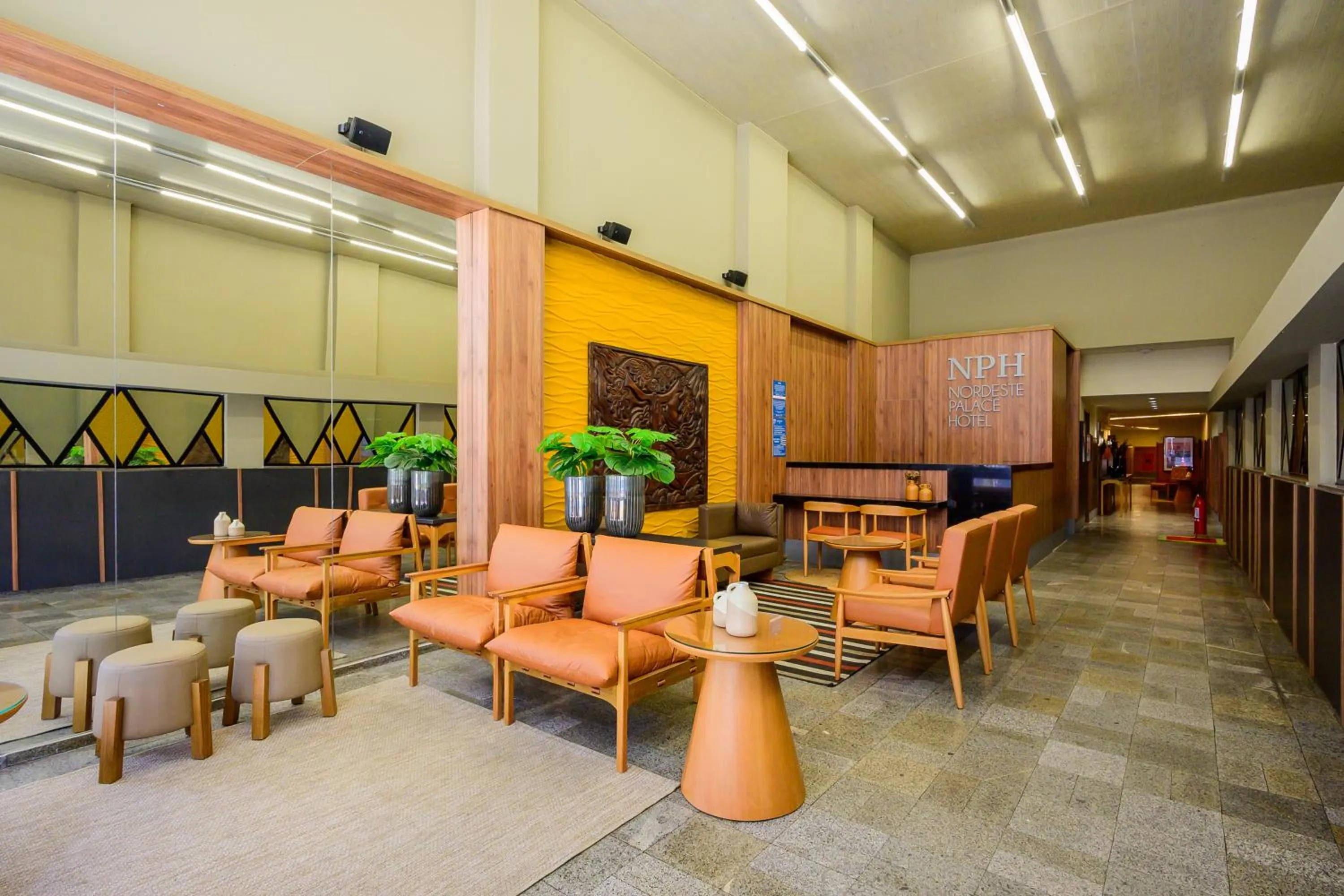 Lobby or reception in Nordeste Palace Hotel - Fortaleza
