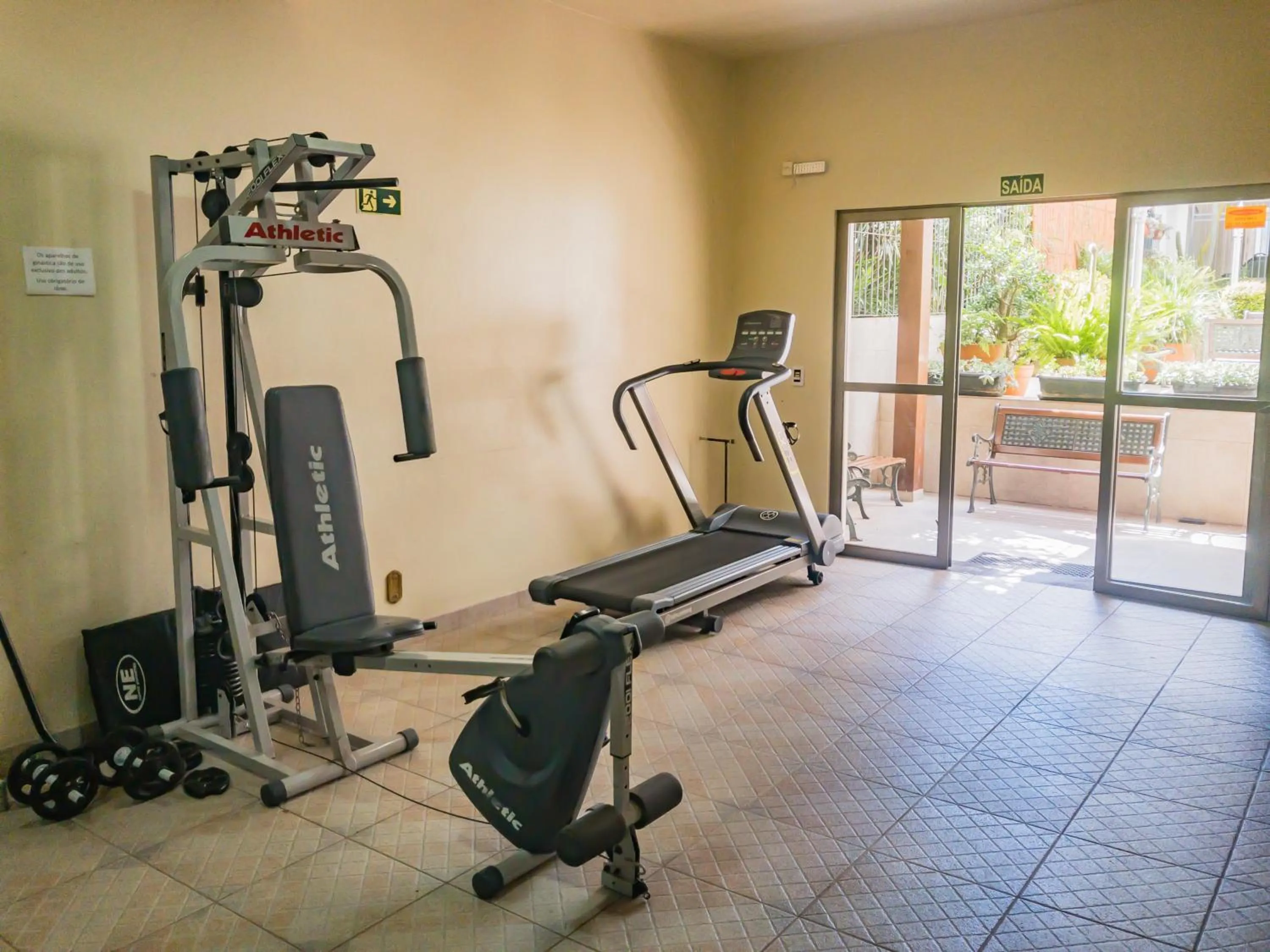 Fitness centre/facilities in Pousada Serrana