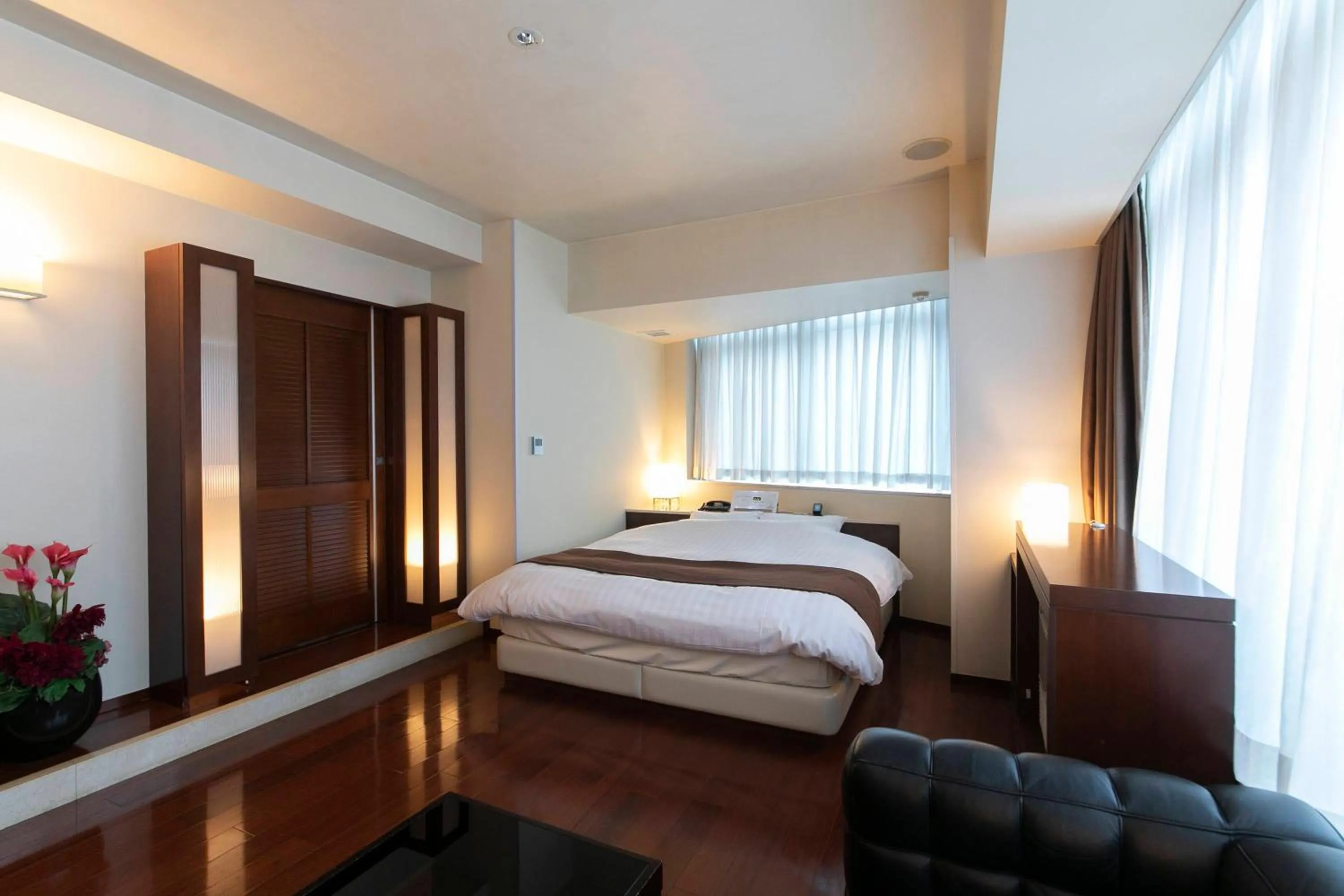 Photo of the whole room, Bed in HOTEL APERTO (Adult Only)