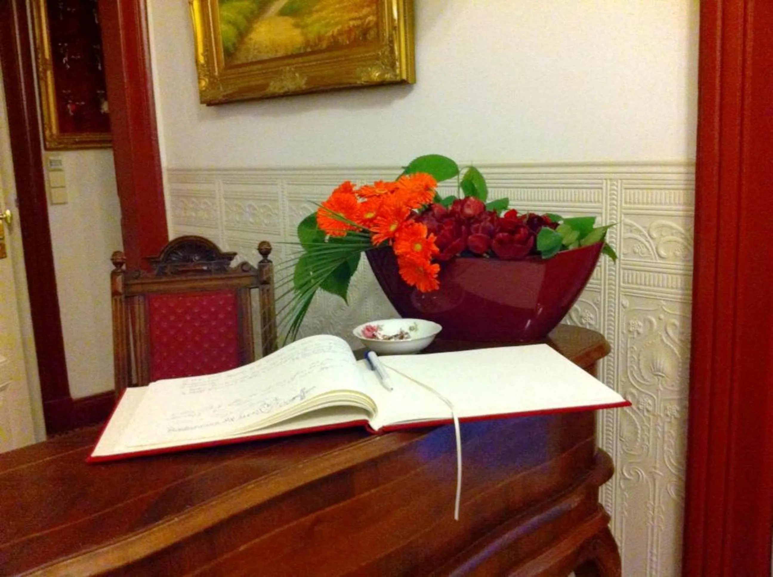 Lobby or reception in Hotel Seeufer