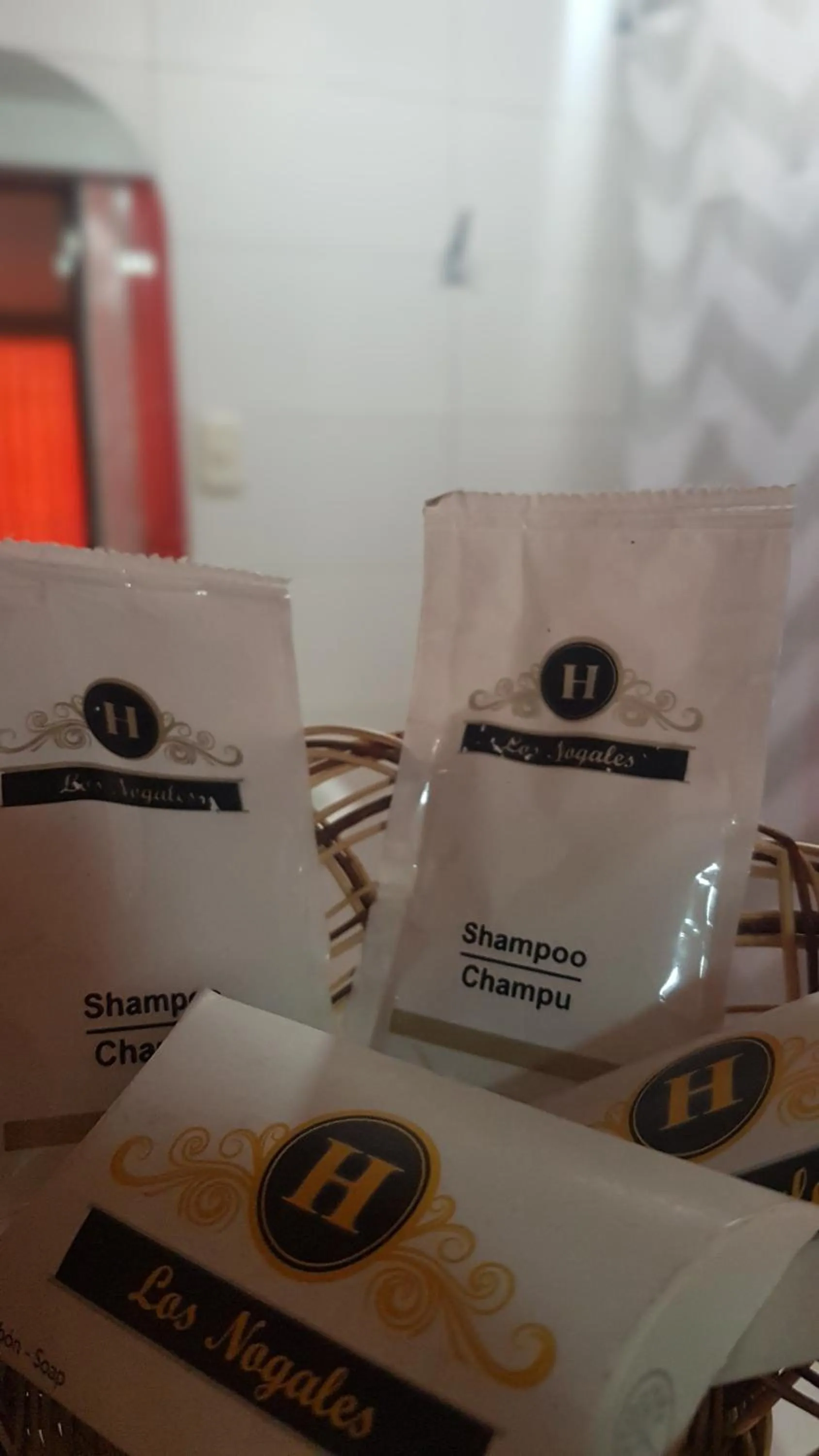 Bathroom in Hotel Los Nogales