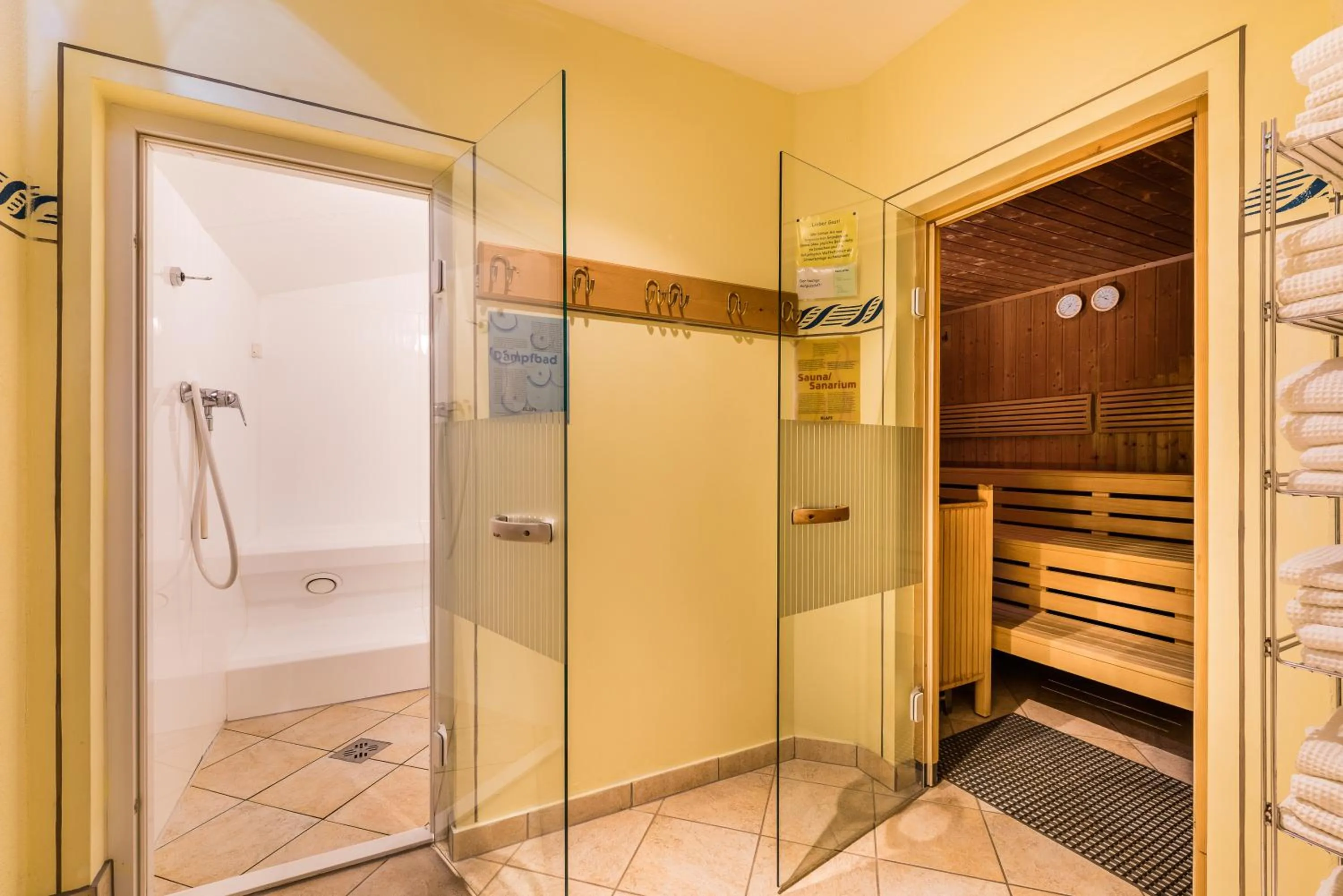 Sauna in Hotel Forer