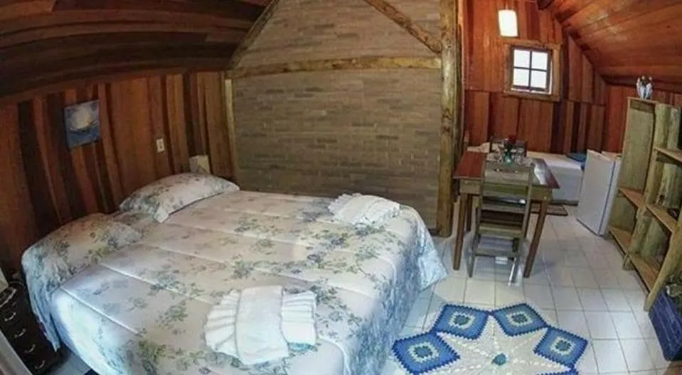 Bed in Pousada ao nascer do sol