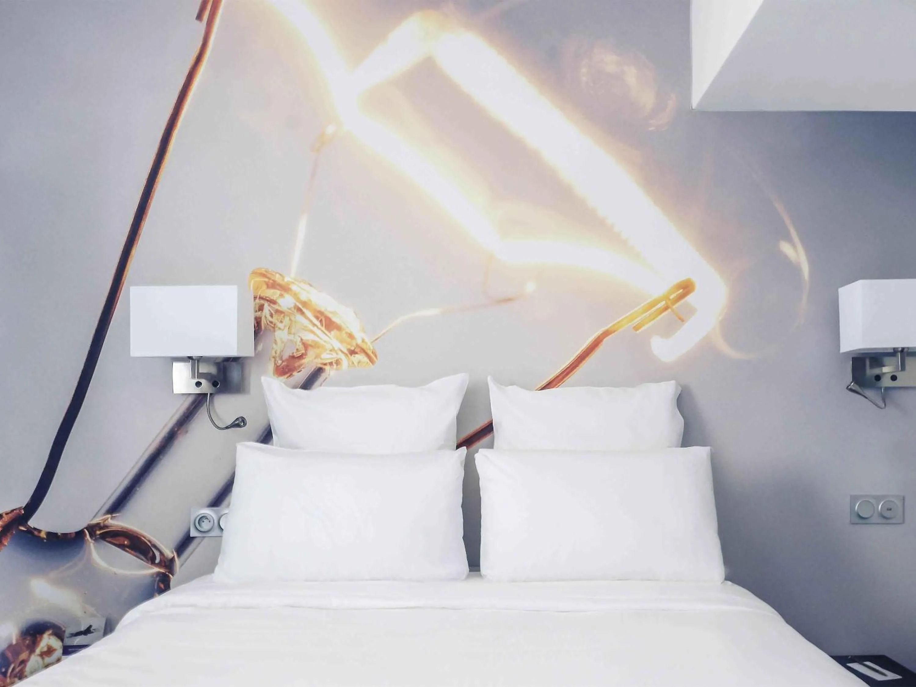 Bedroom, Bed in Mercure Paris Malakoff Parc des Expositions