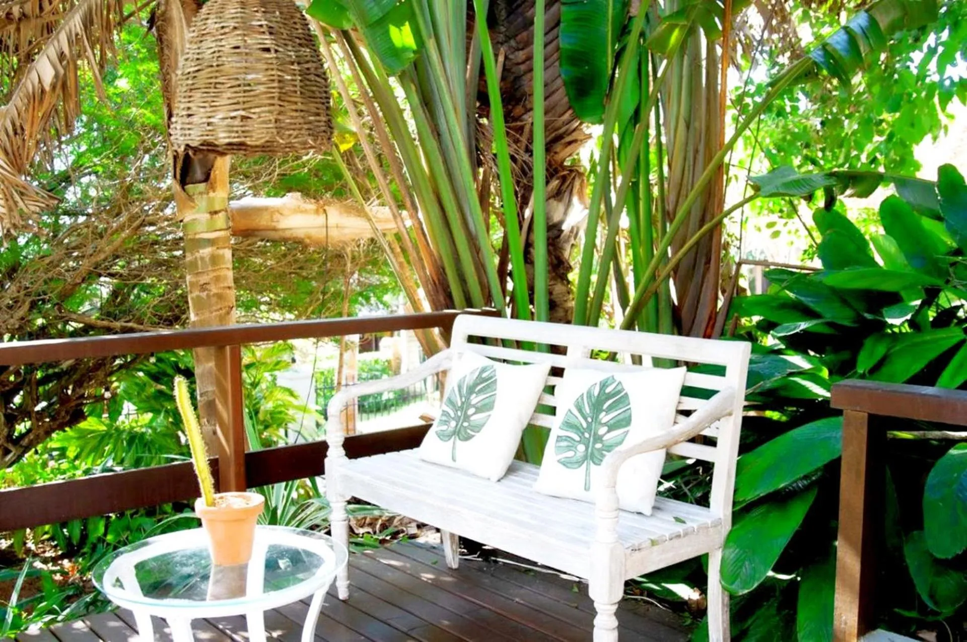 Patio in Pousada Pelicano