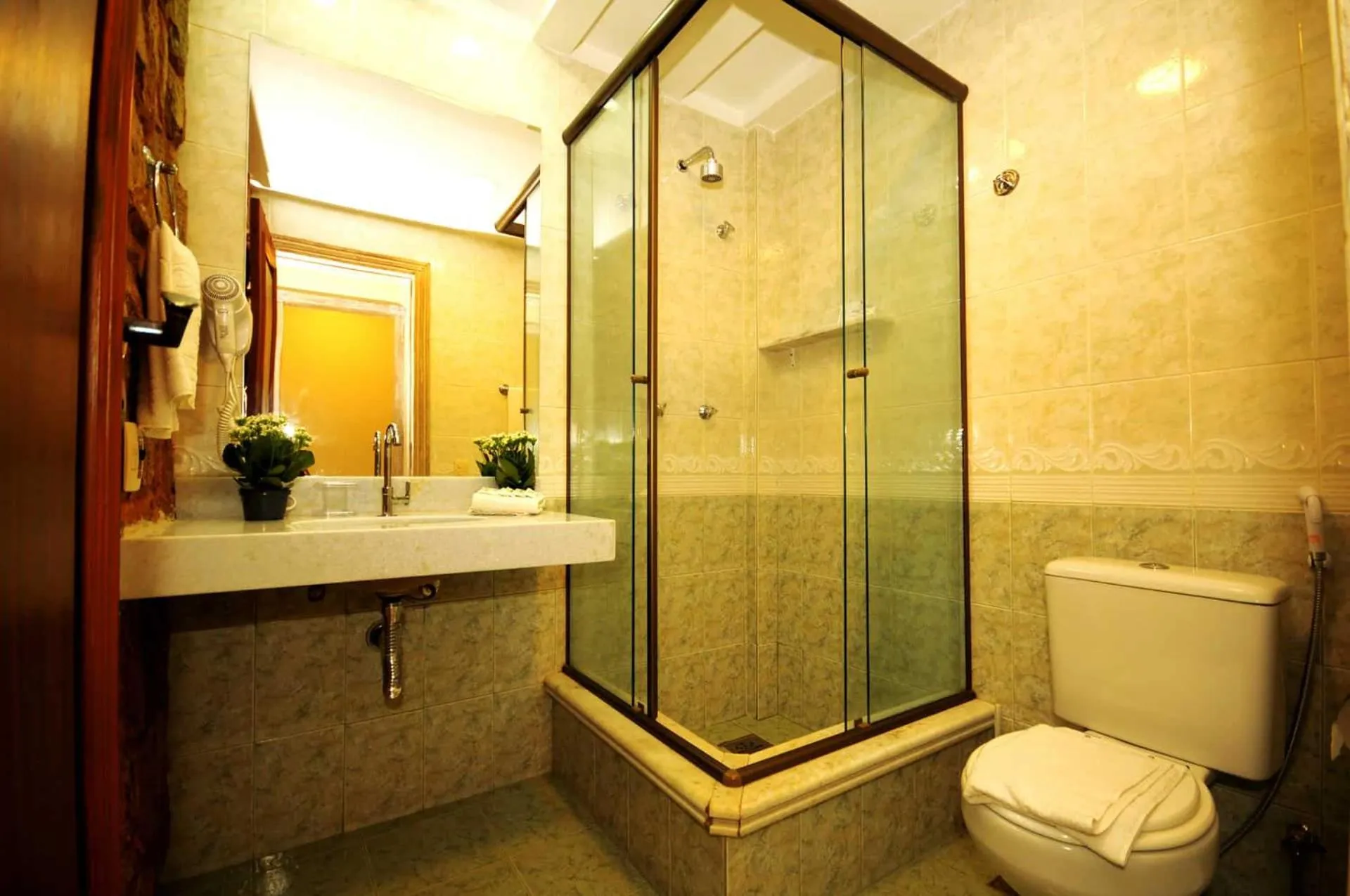 Bathroom in Pousada Pelicano