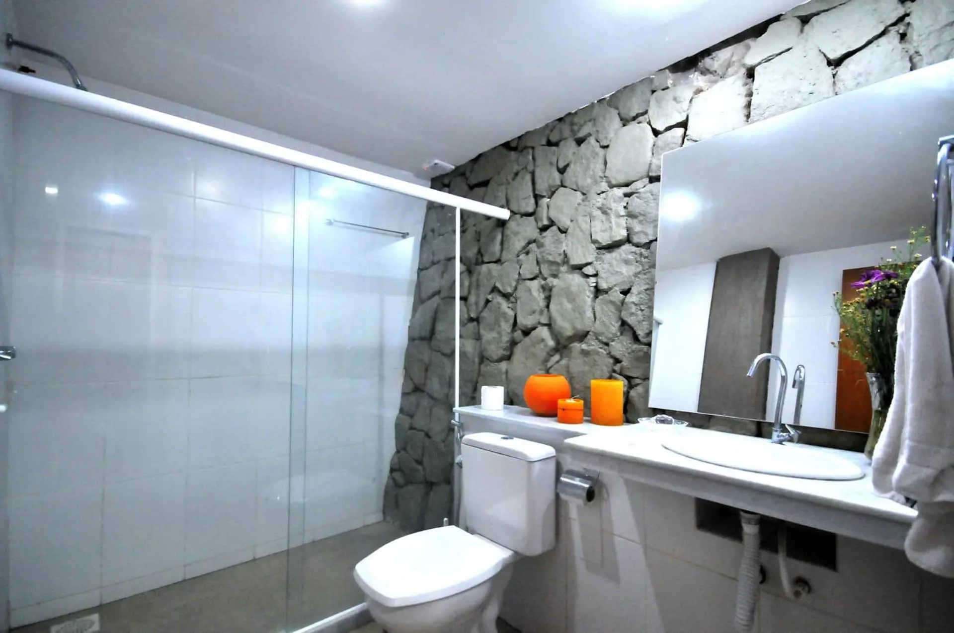 Bathroom in Pousada Pelicano