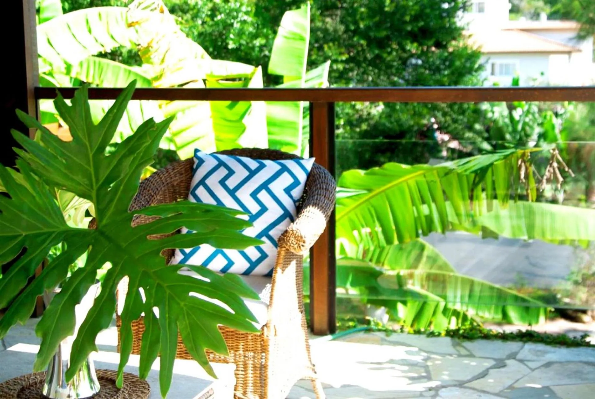 Patio in Pousada Pelicano