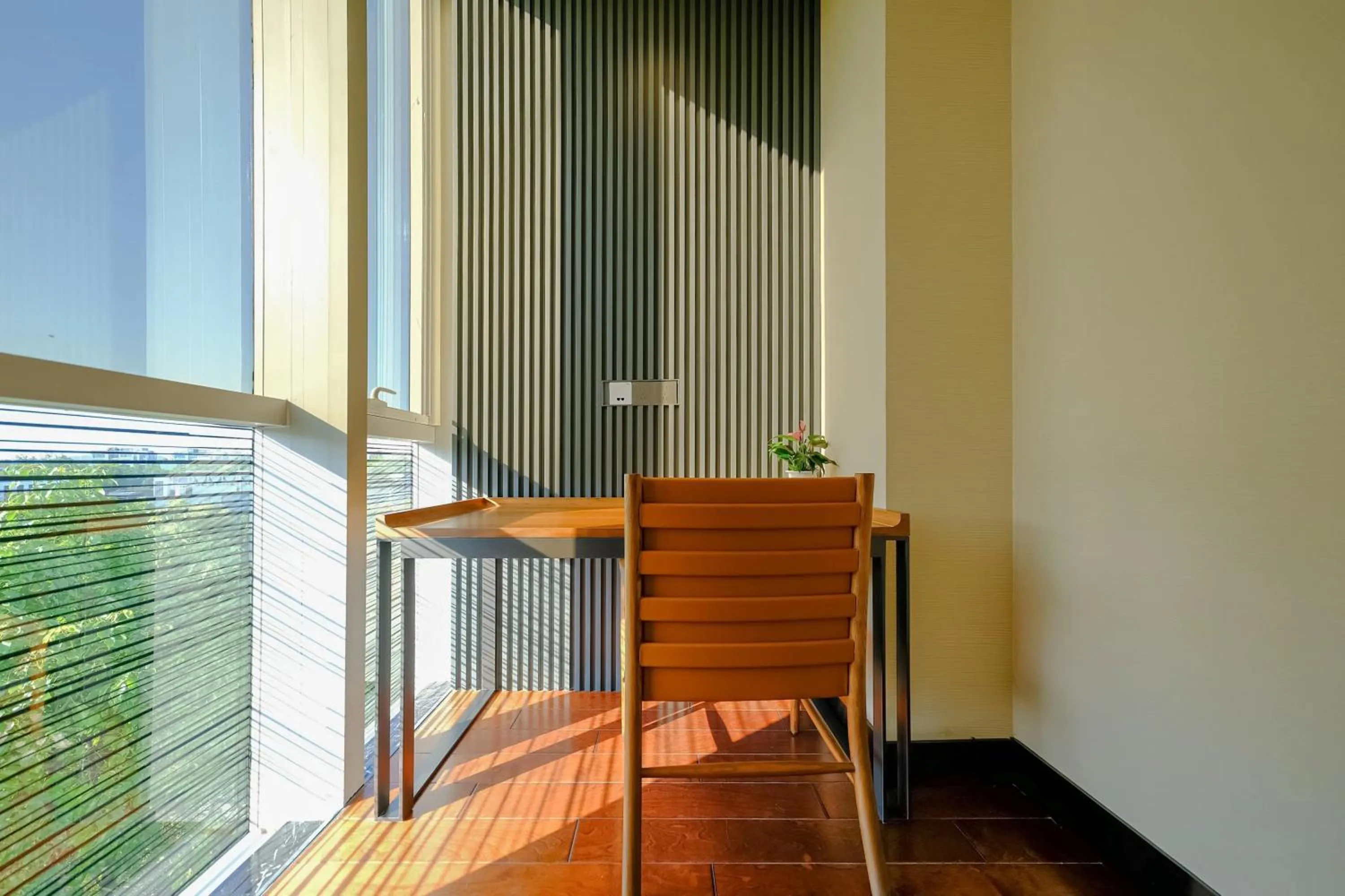 Balcony/Terrace in Shanghai International Tourist Resort Fuyi Hotel