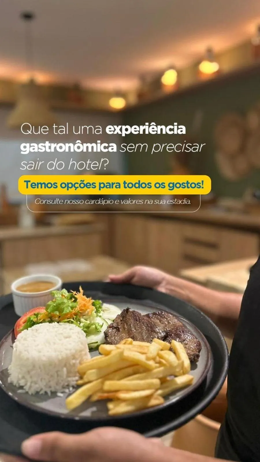 Restaurant/places to eat in Belaris Hotel Executivo