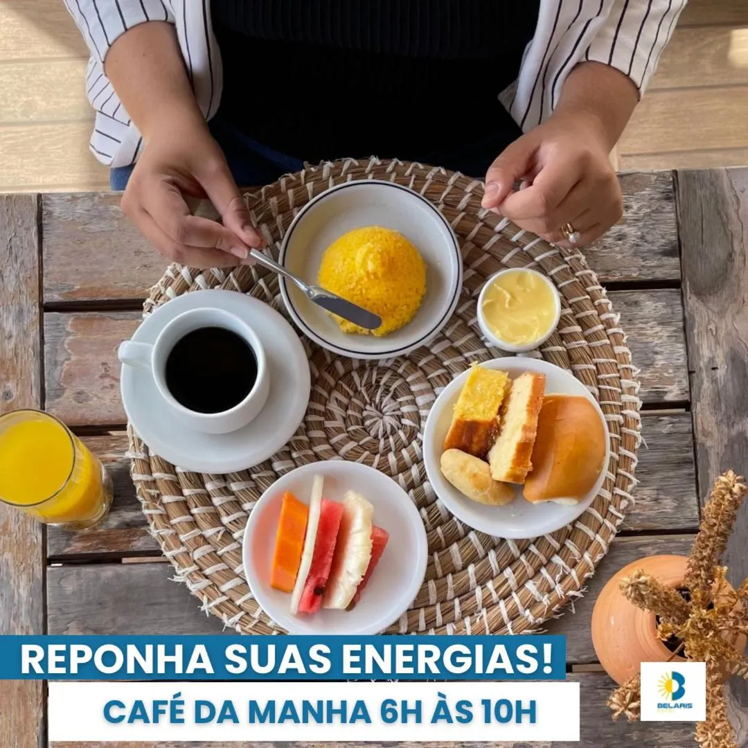 Breakfast in Belaris HOTEL EXECUTIVO - Próximo a Praia do Calhau