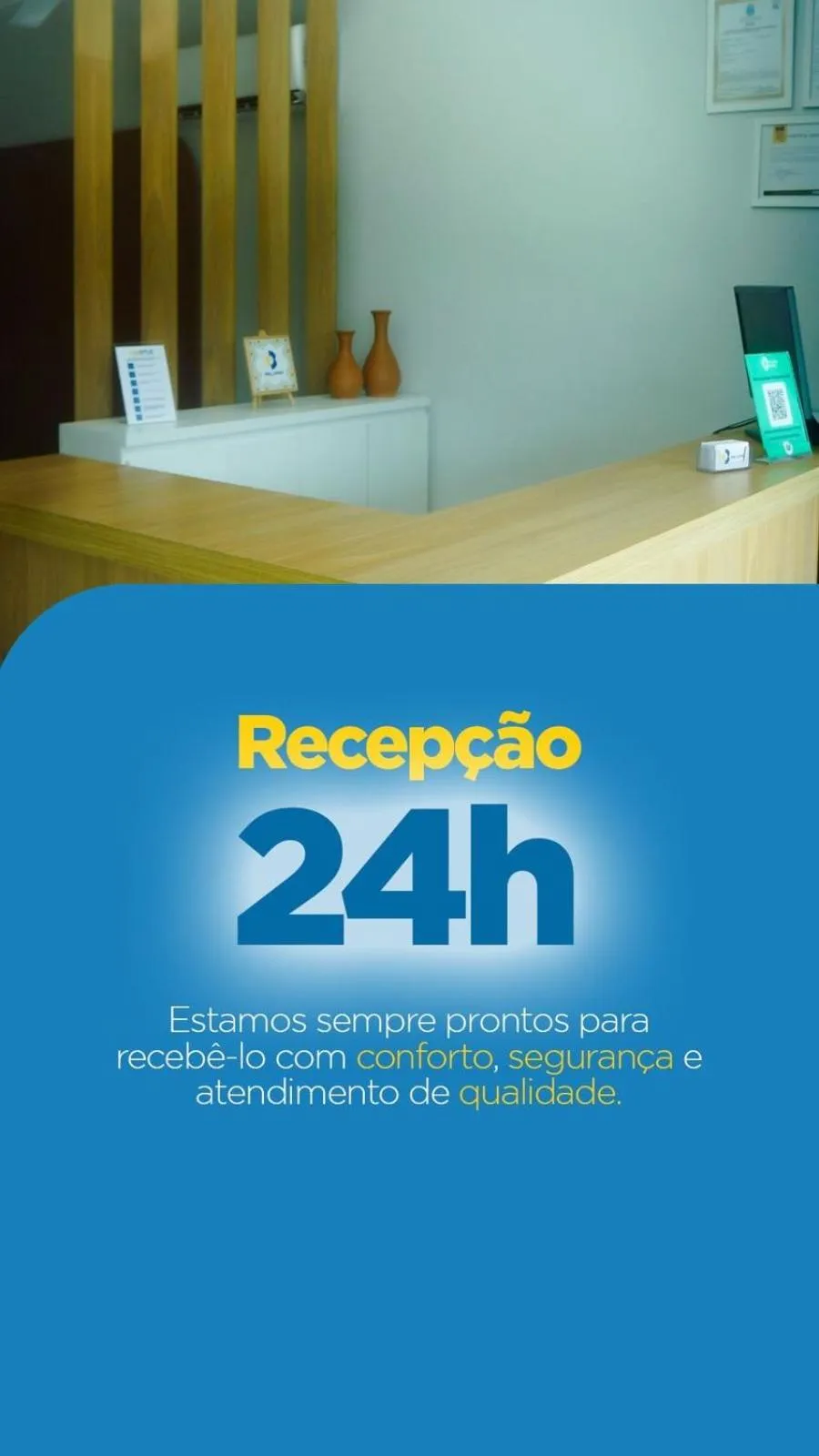 Lobby or reception in Belaris Hotel Executivo