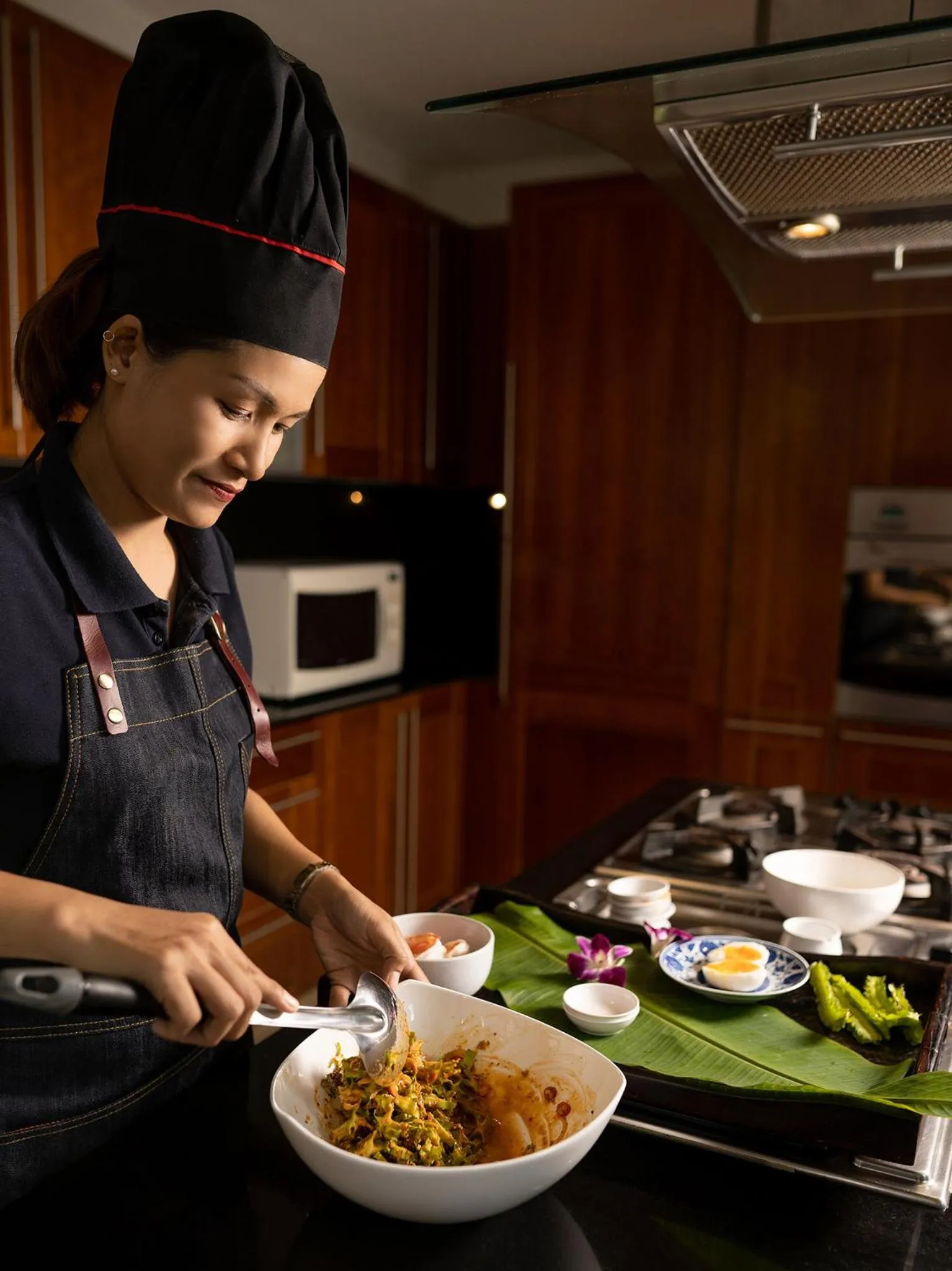 Dining area in Villa Chada