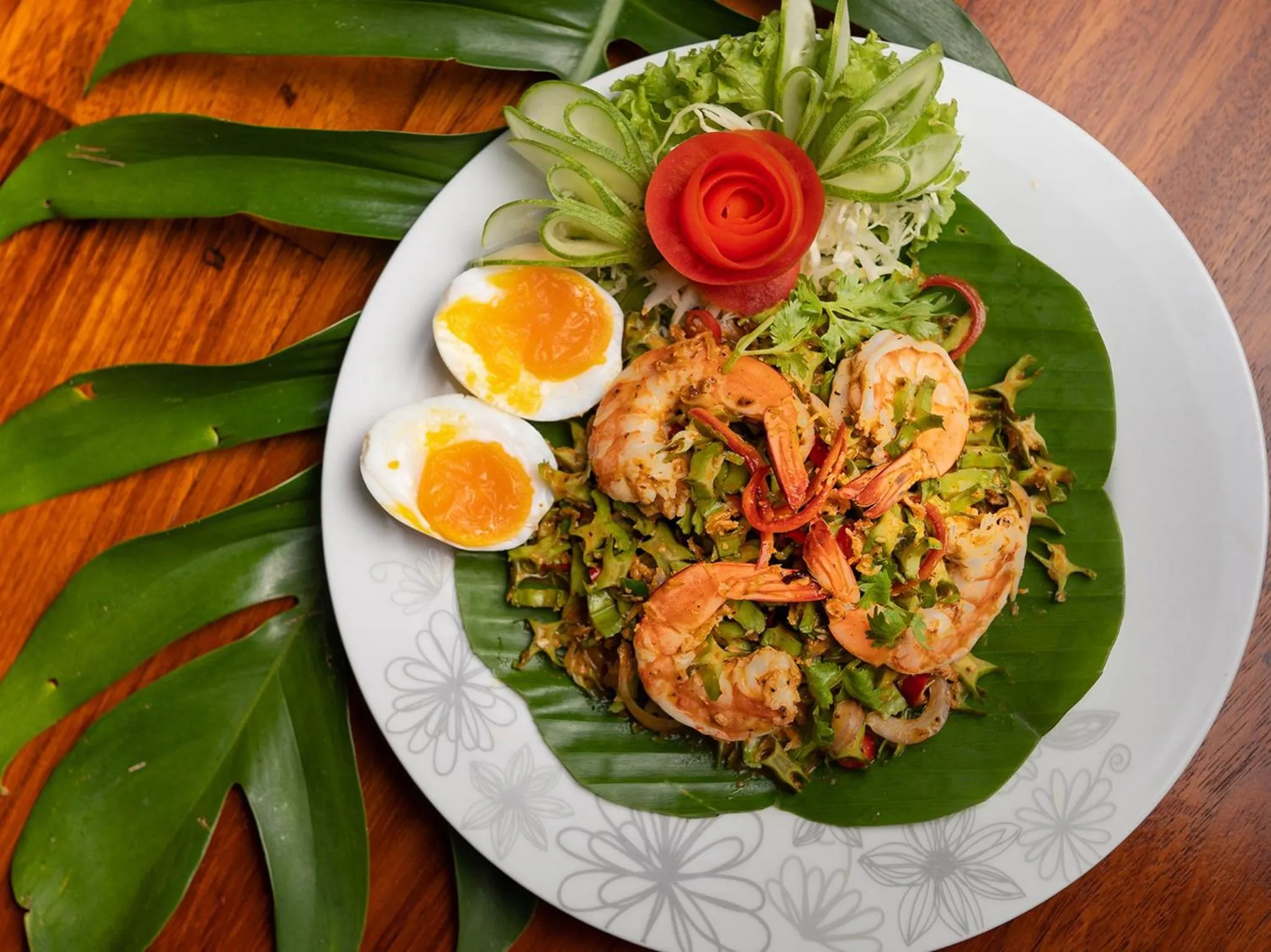 Food close-up in Villa Chada