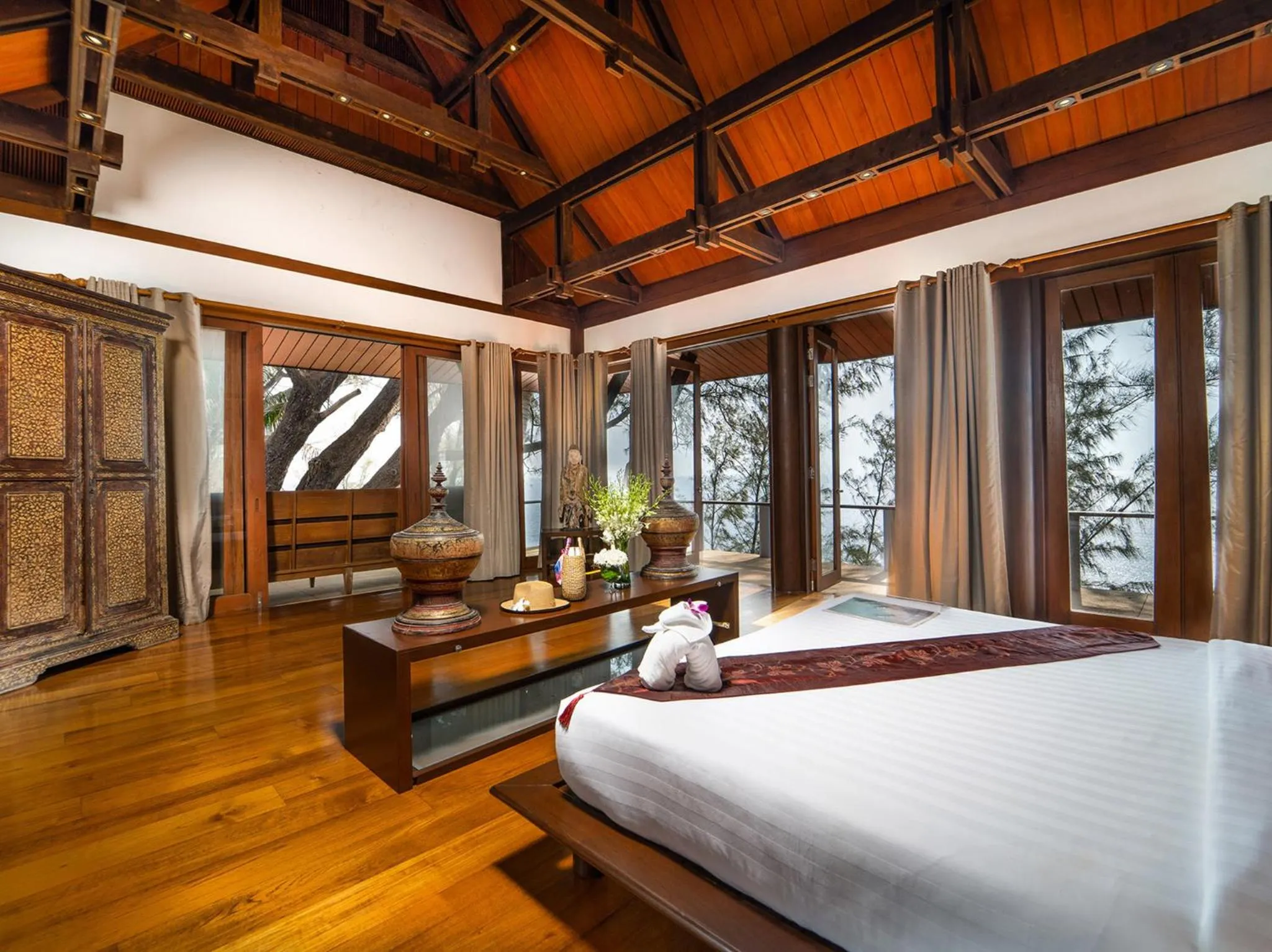 Bed in Villa Chada