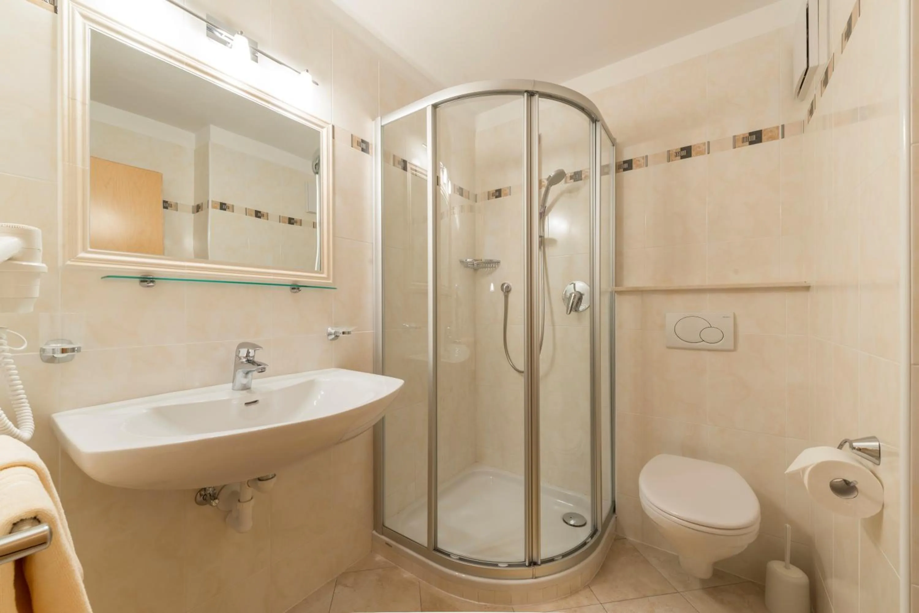 Shower in Residence Speckerhof