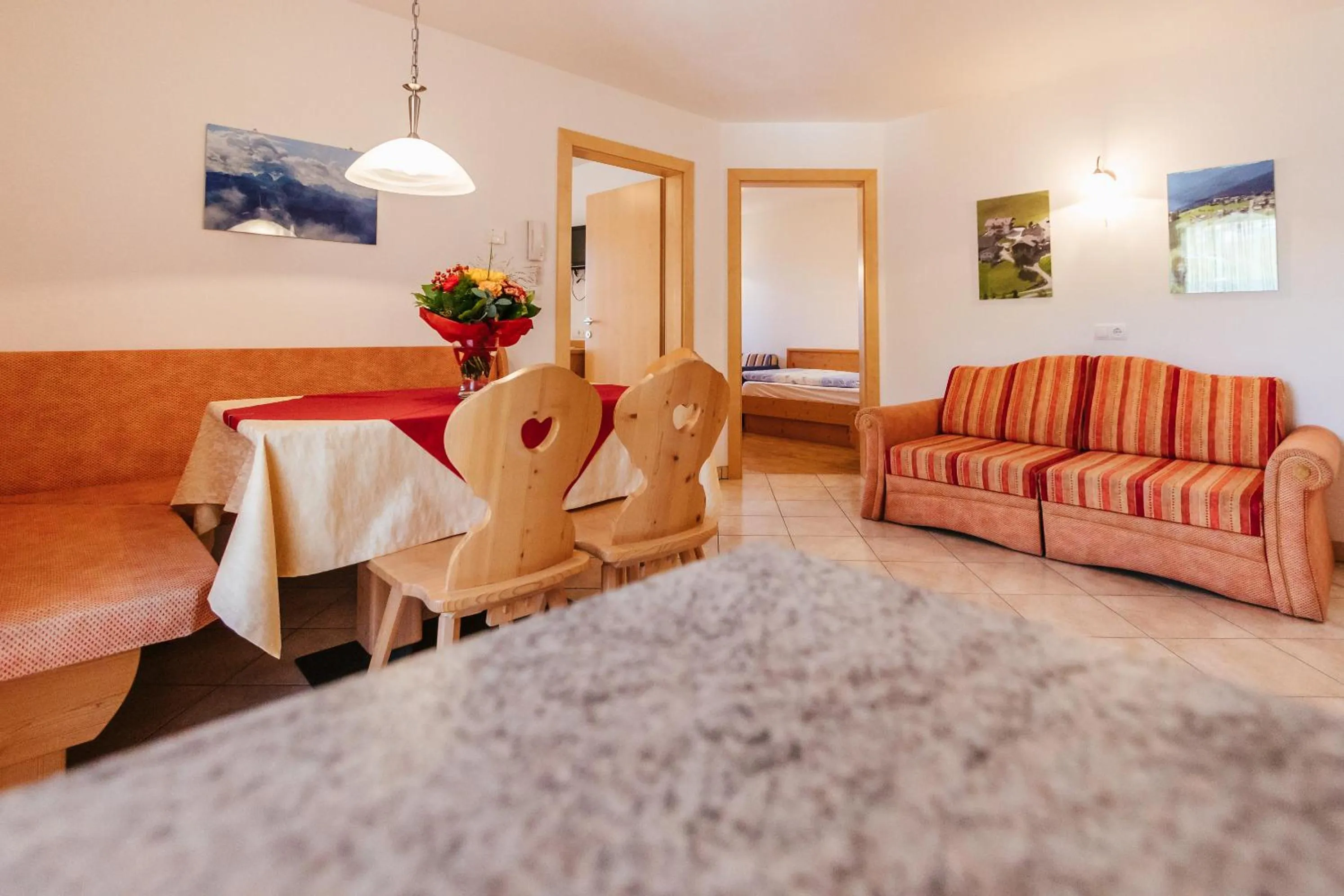 Living room in Residence Speckerhof