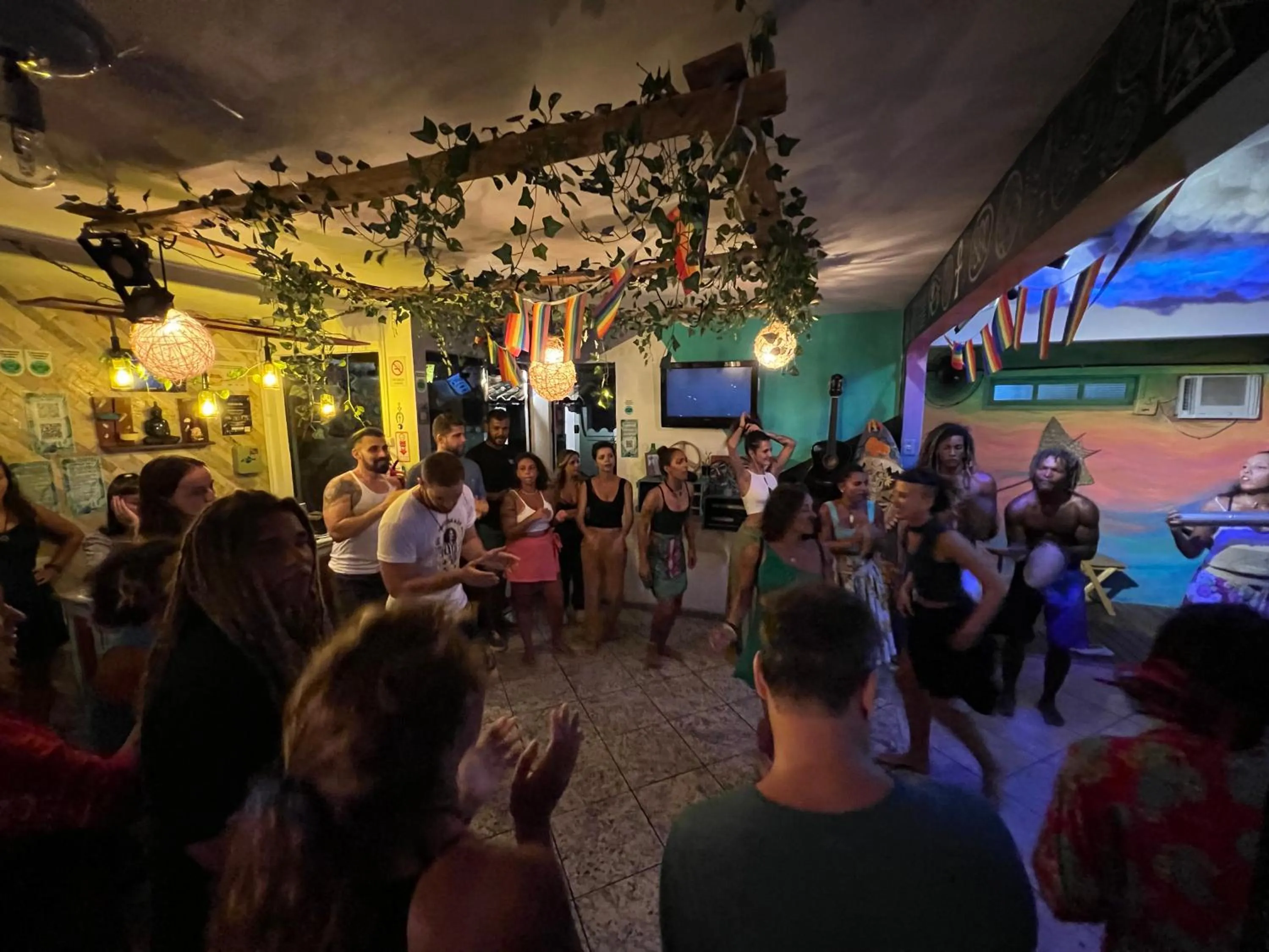 People in Chamos Hostel Cultural