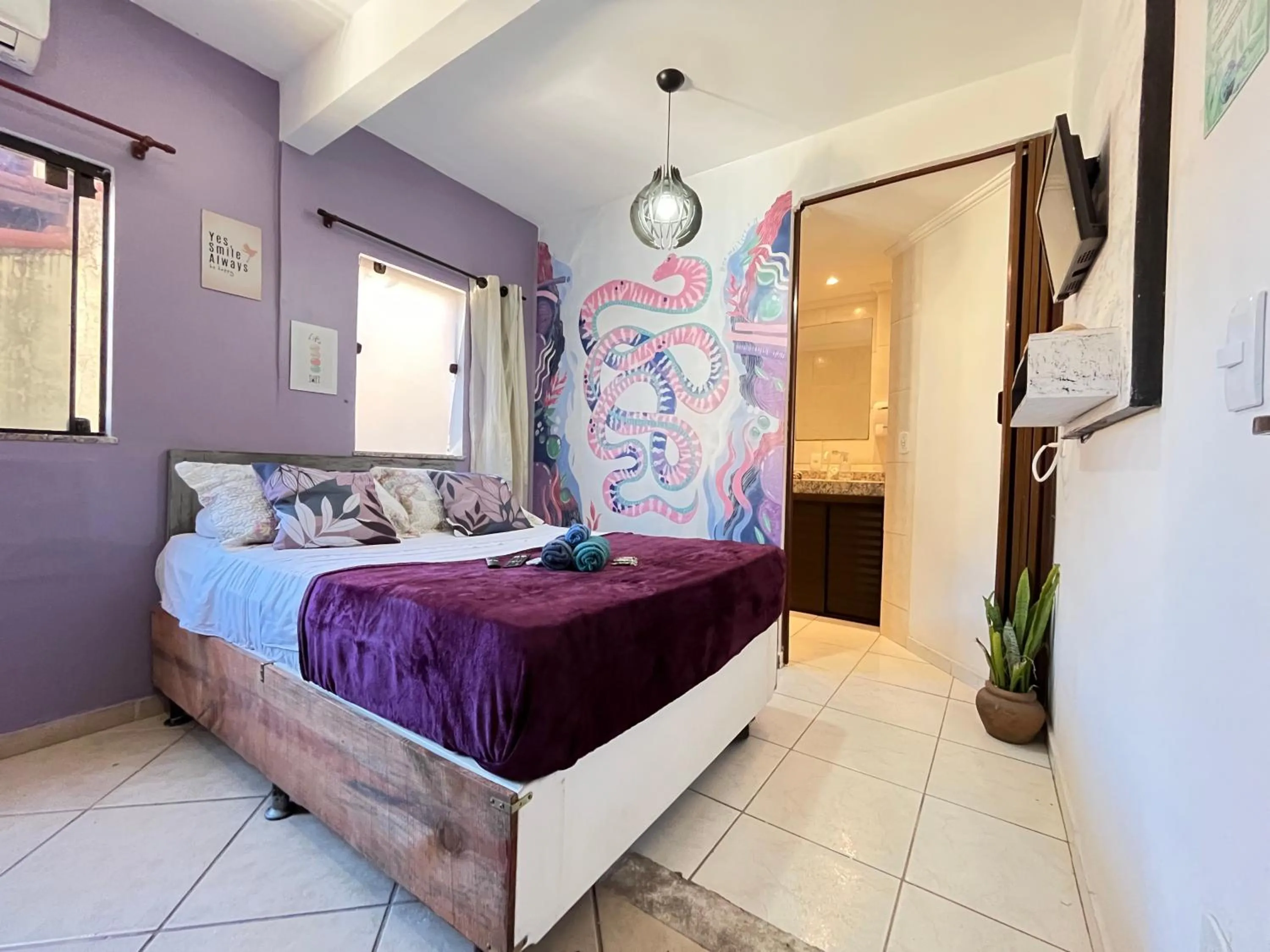 Photo of the whole room, Bed in Chamos Hostel Cultural