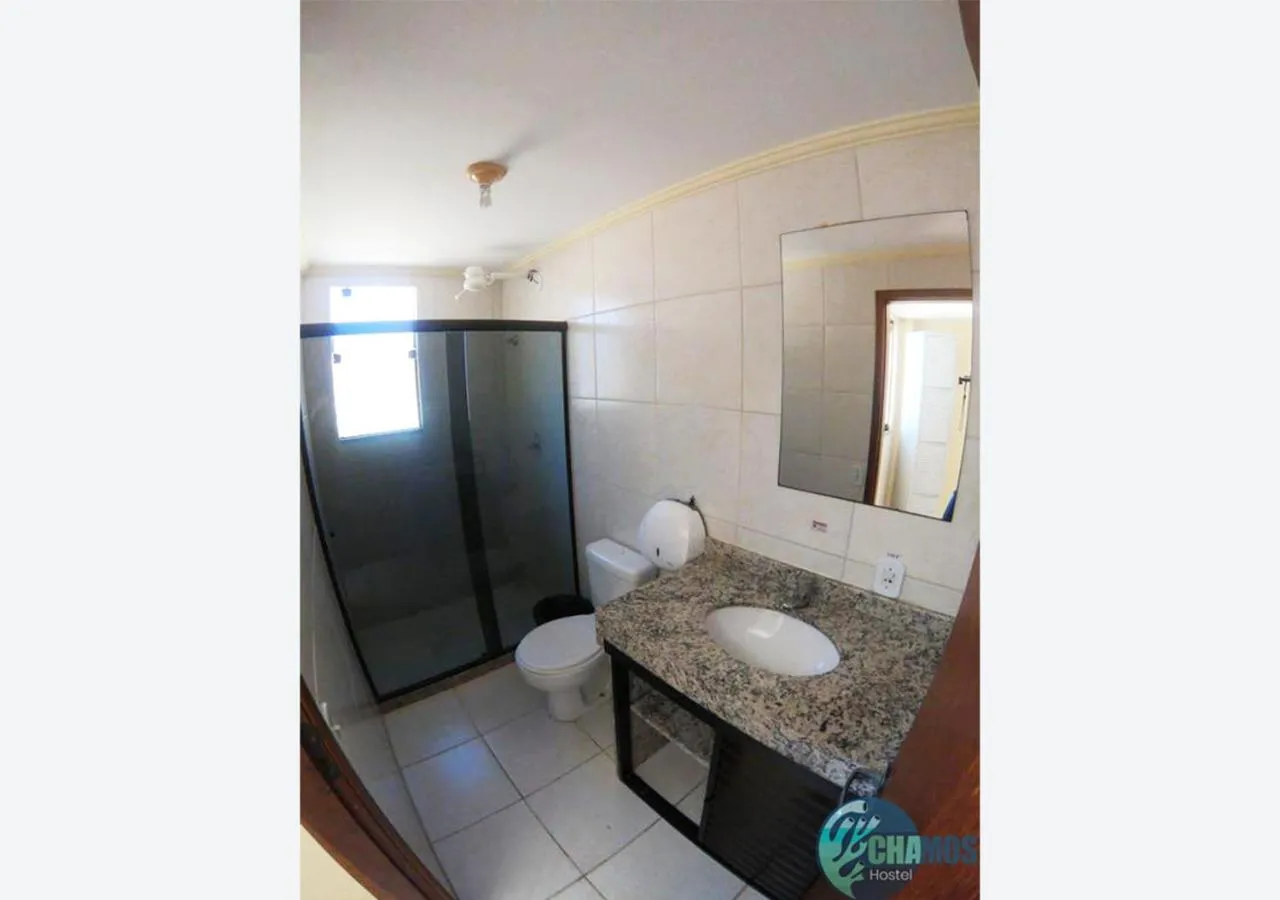 Bathroom in Chamos Hostel Cultural