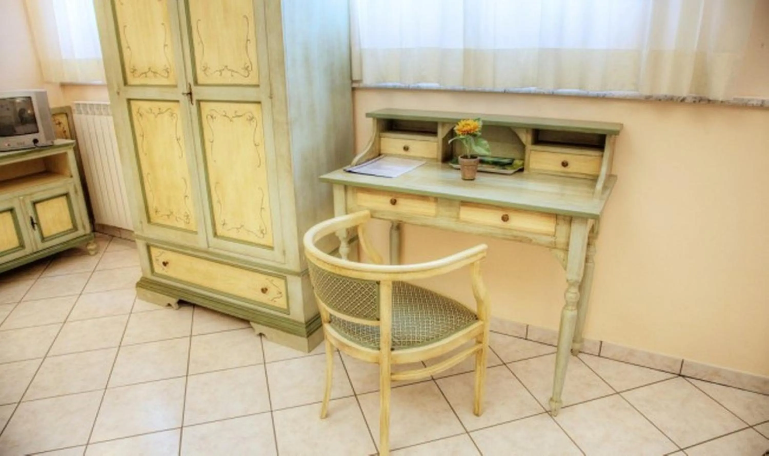 Decorative detail in Villa Santa Margherita - Albergo