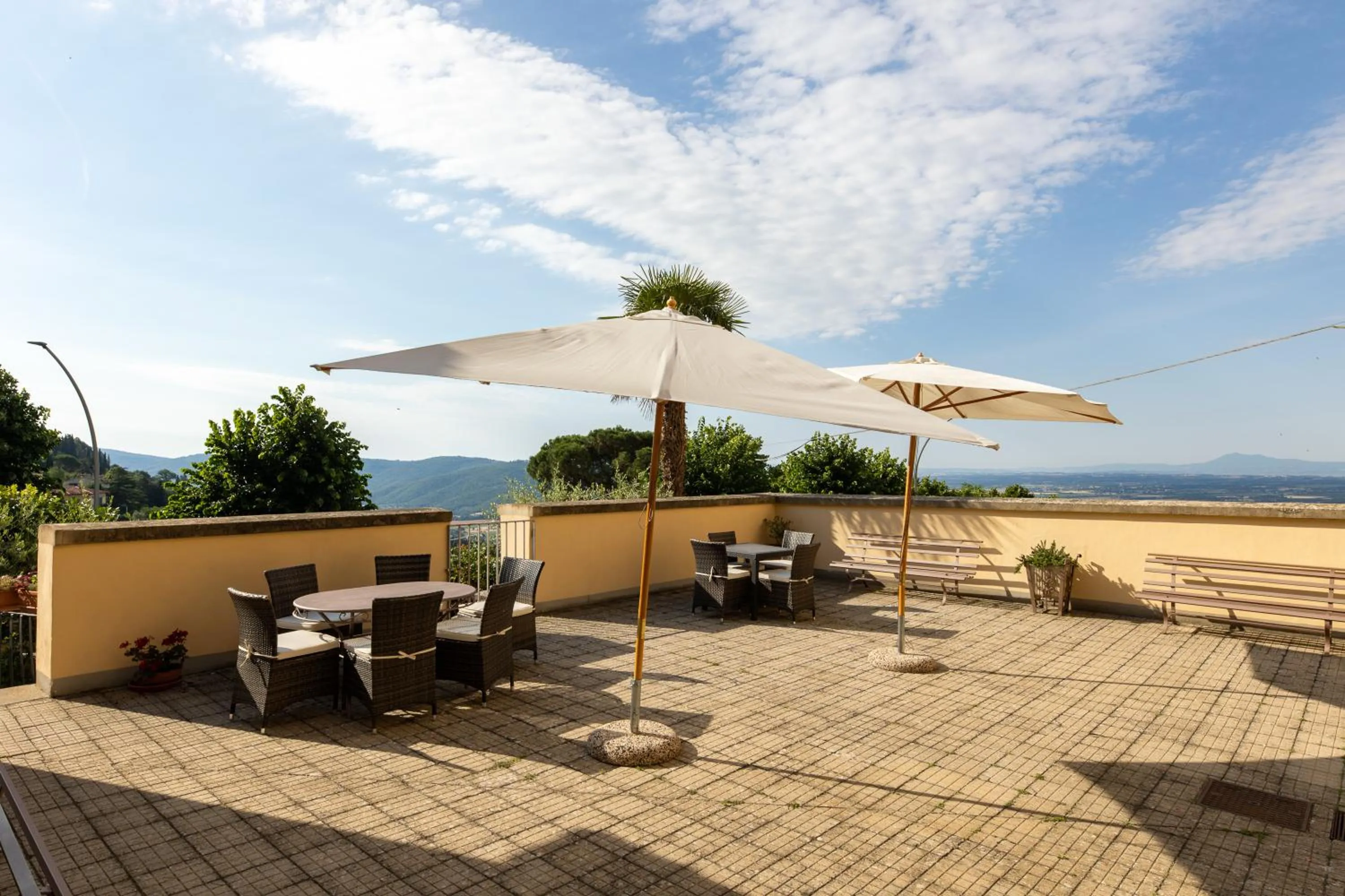 Patio in Villa Santa Margherita - Albergo