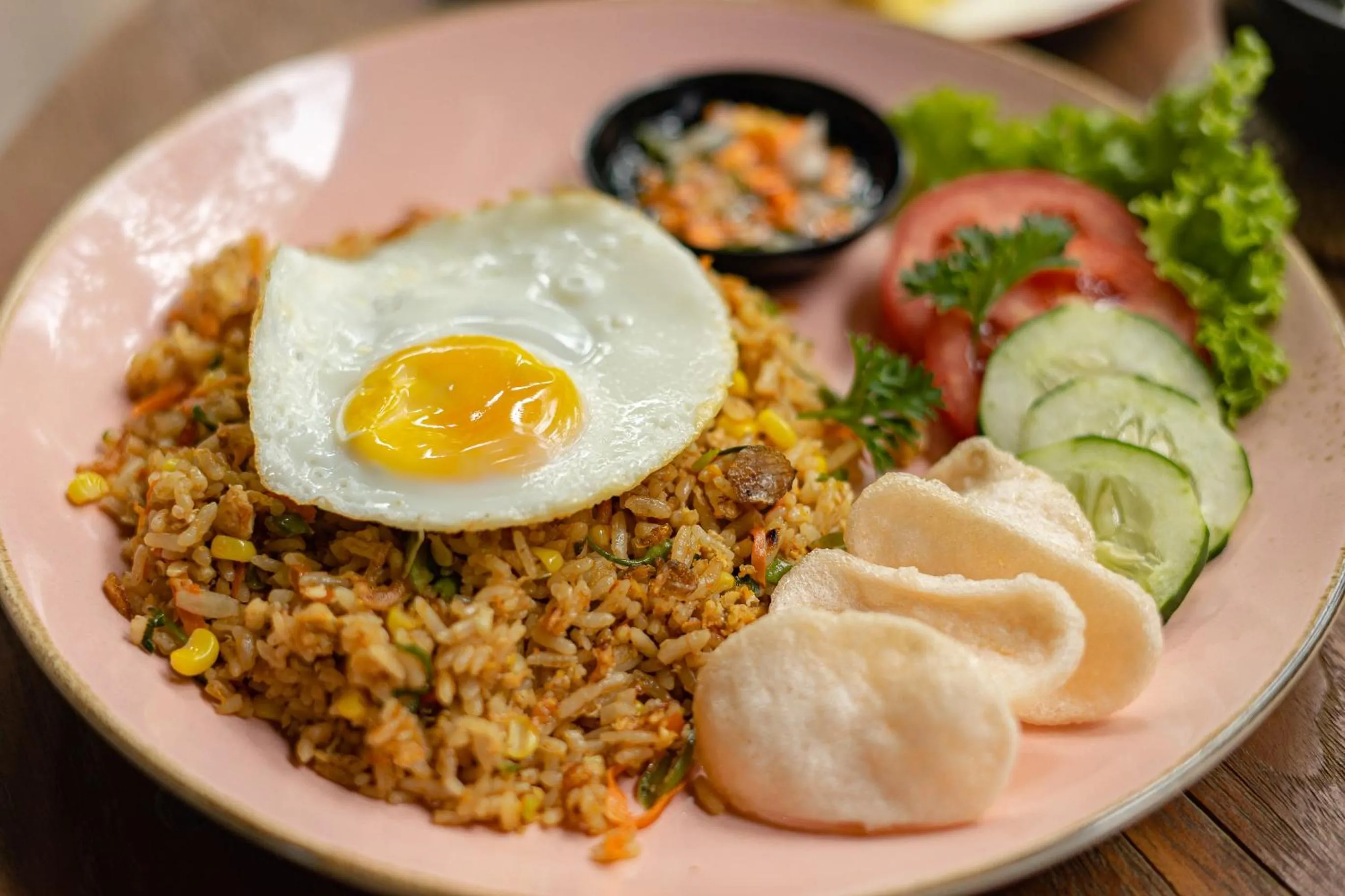 Food in Kubu Rama Ubud Cottage