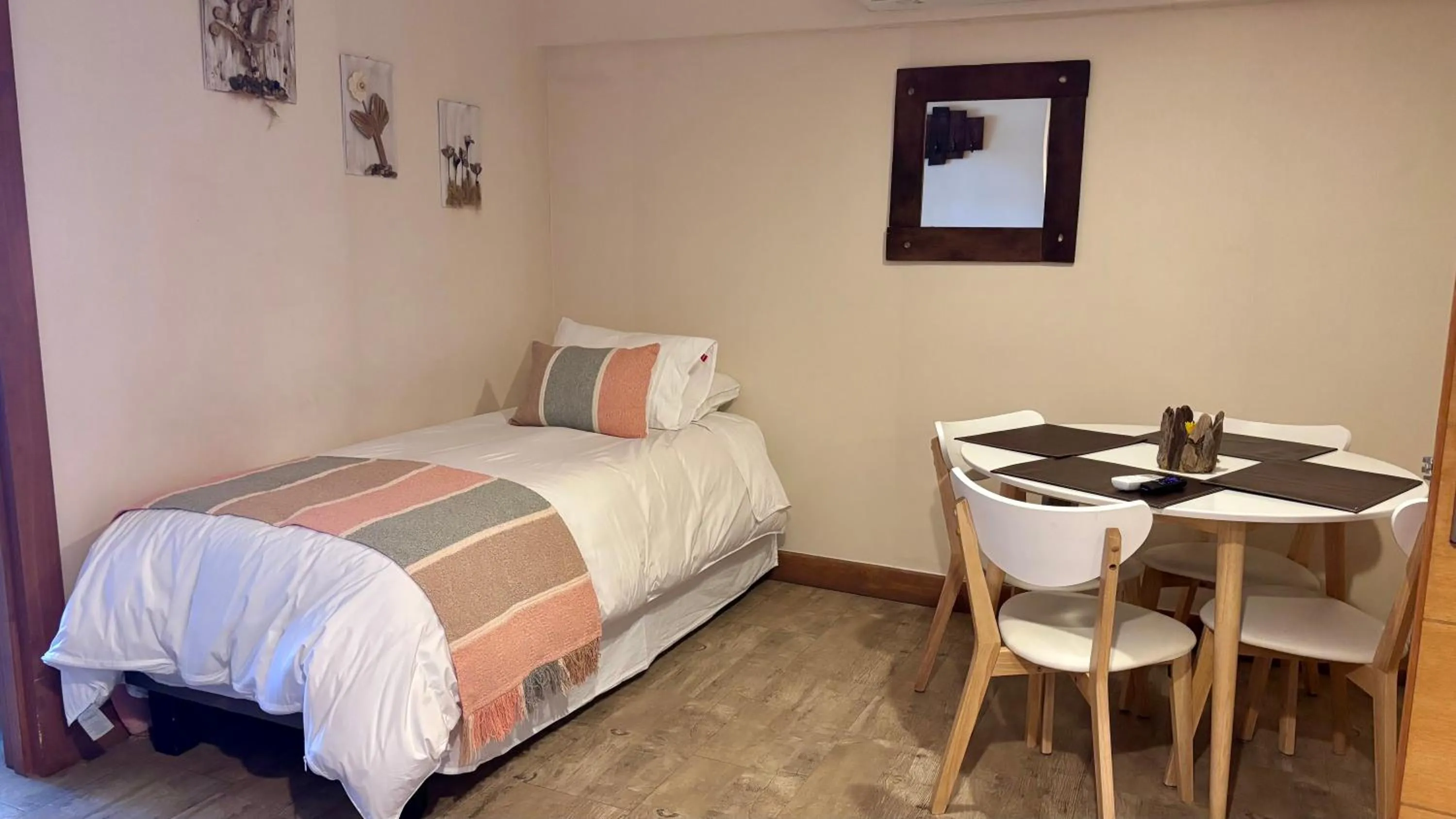 Bed in Entre Cumbres Apart Hotel