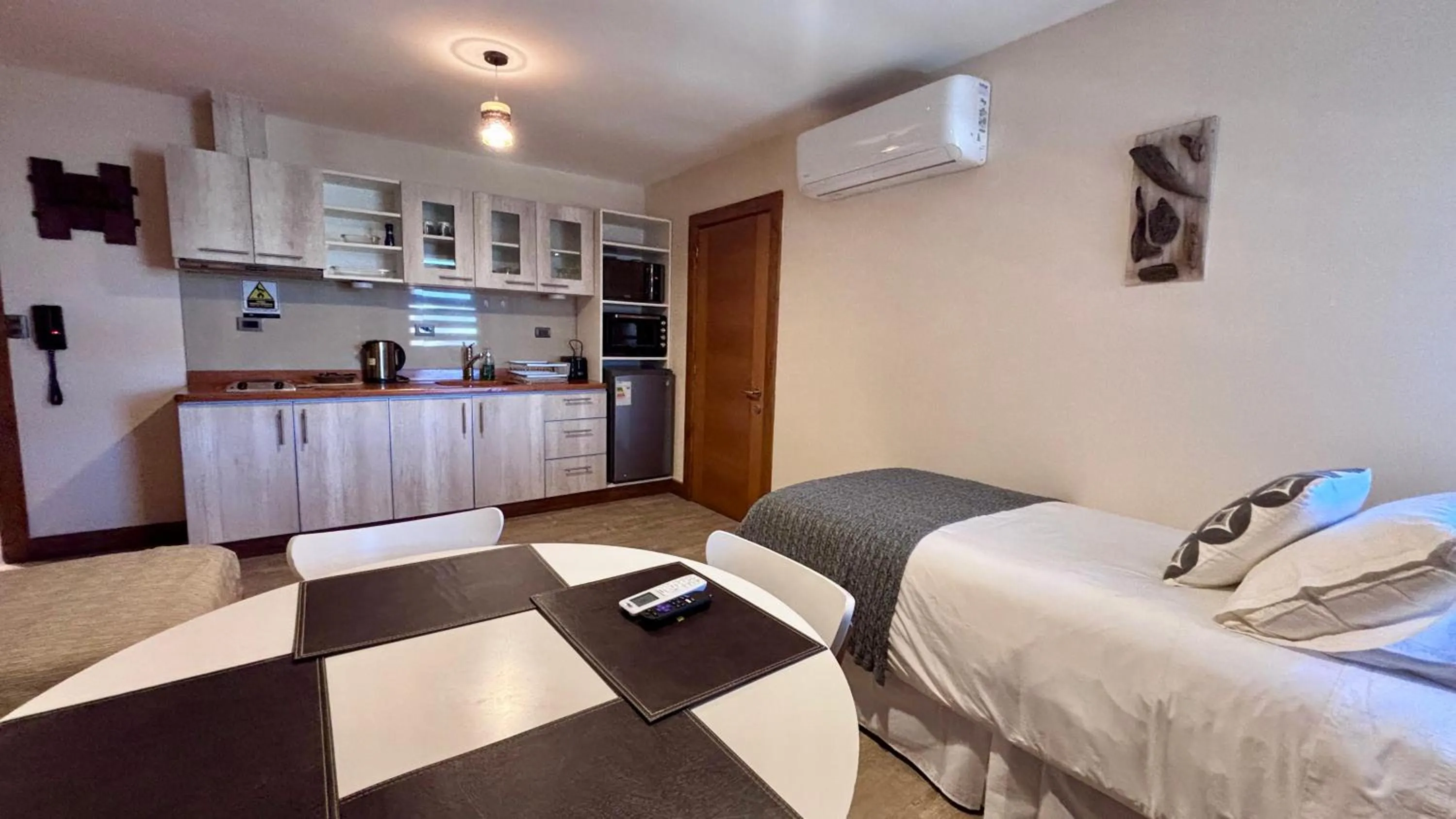 Bed in Entre Cumbres Apart Hotel