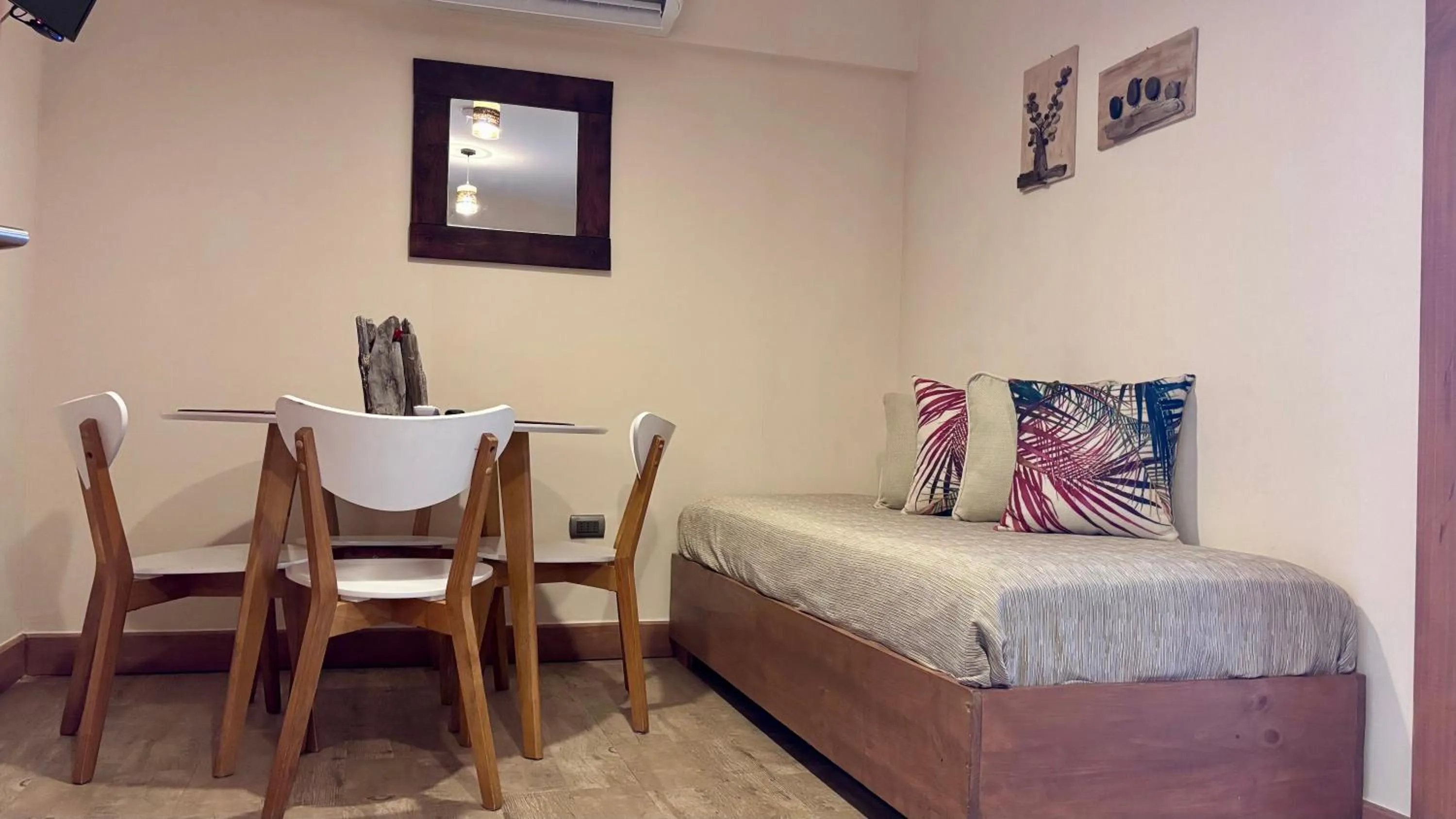 Bed in Entre Cumbres Apart Hotel