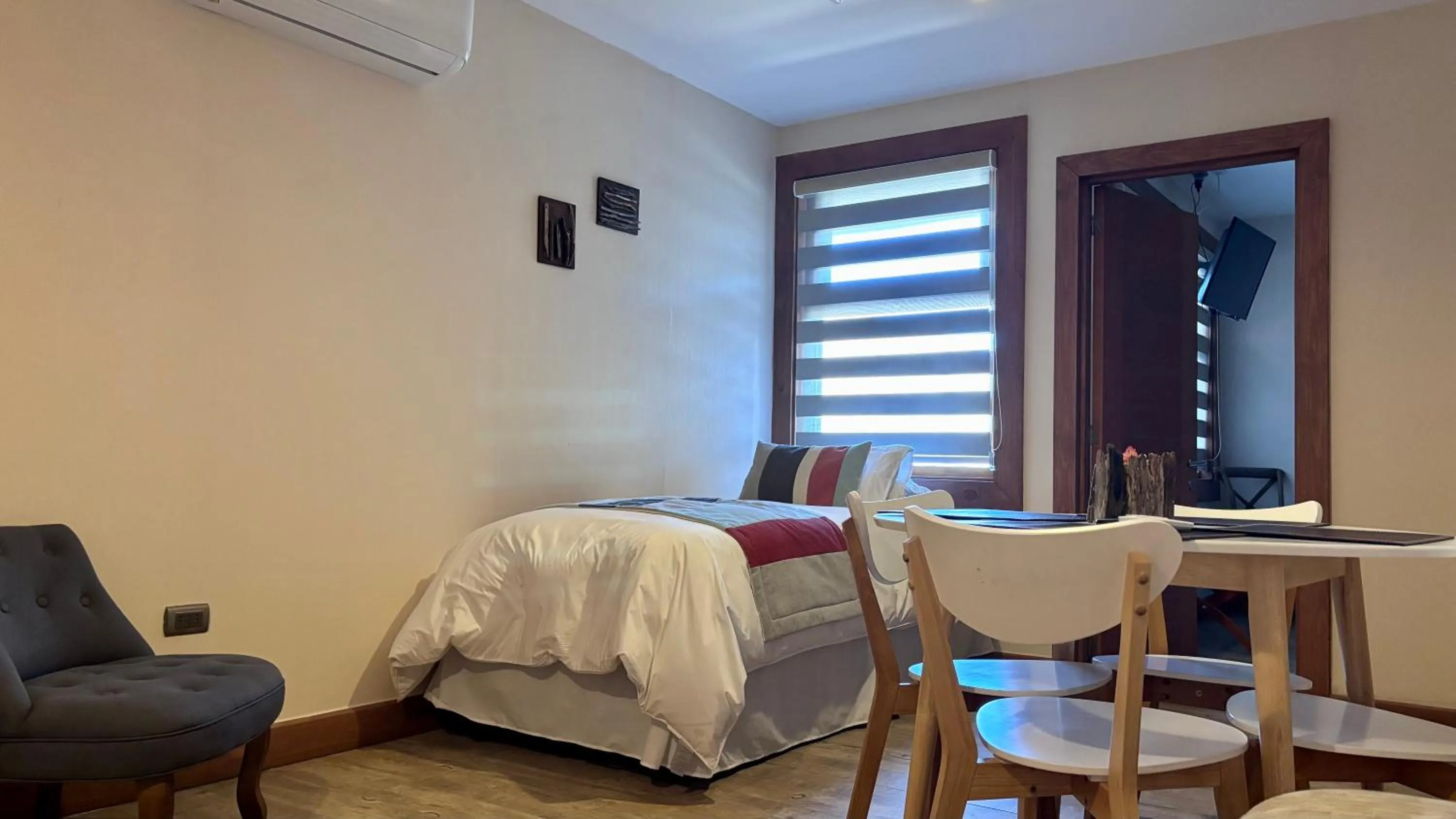 Bed in Entre Cumbres Apart Hotel