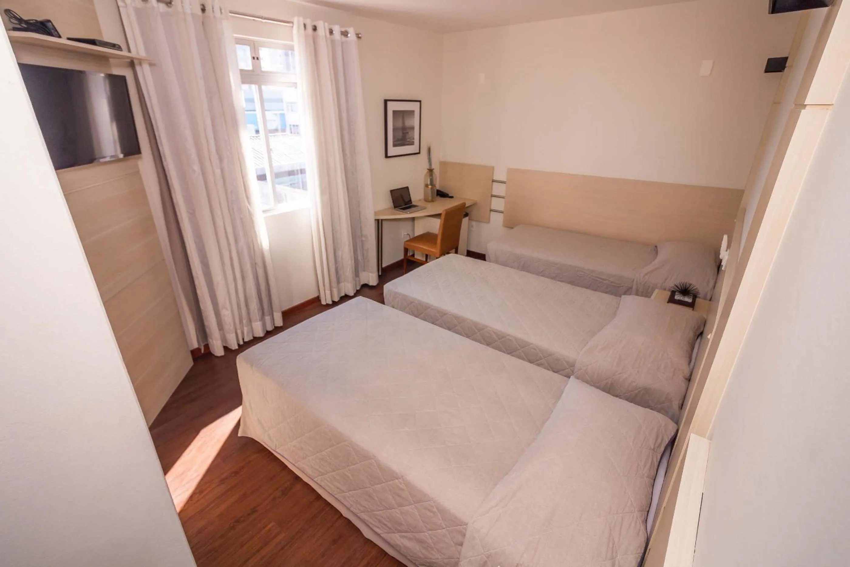 Bed in Hotel Kennedy