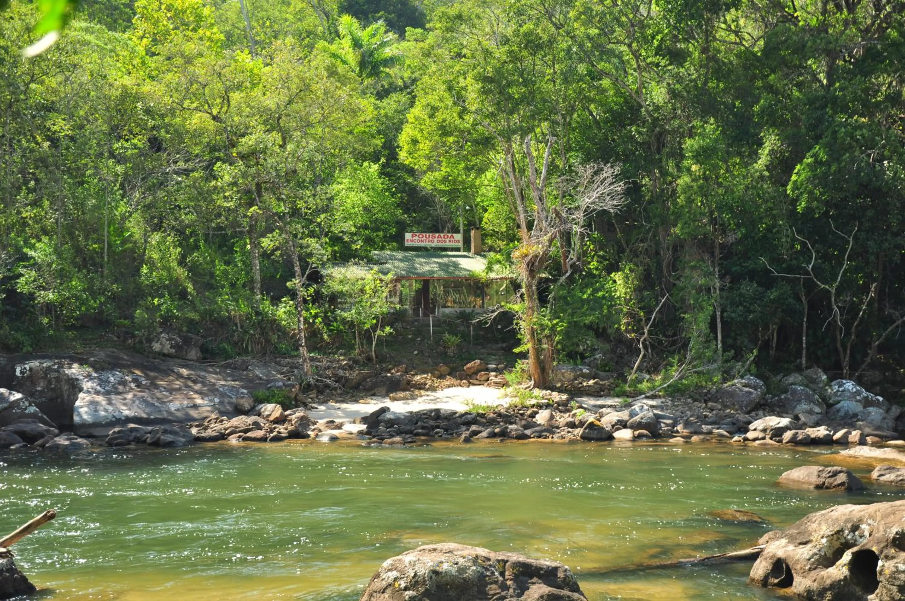 River view in Pousada Encontro dos Rios