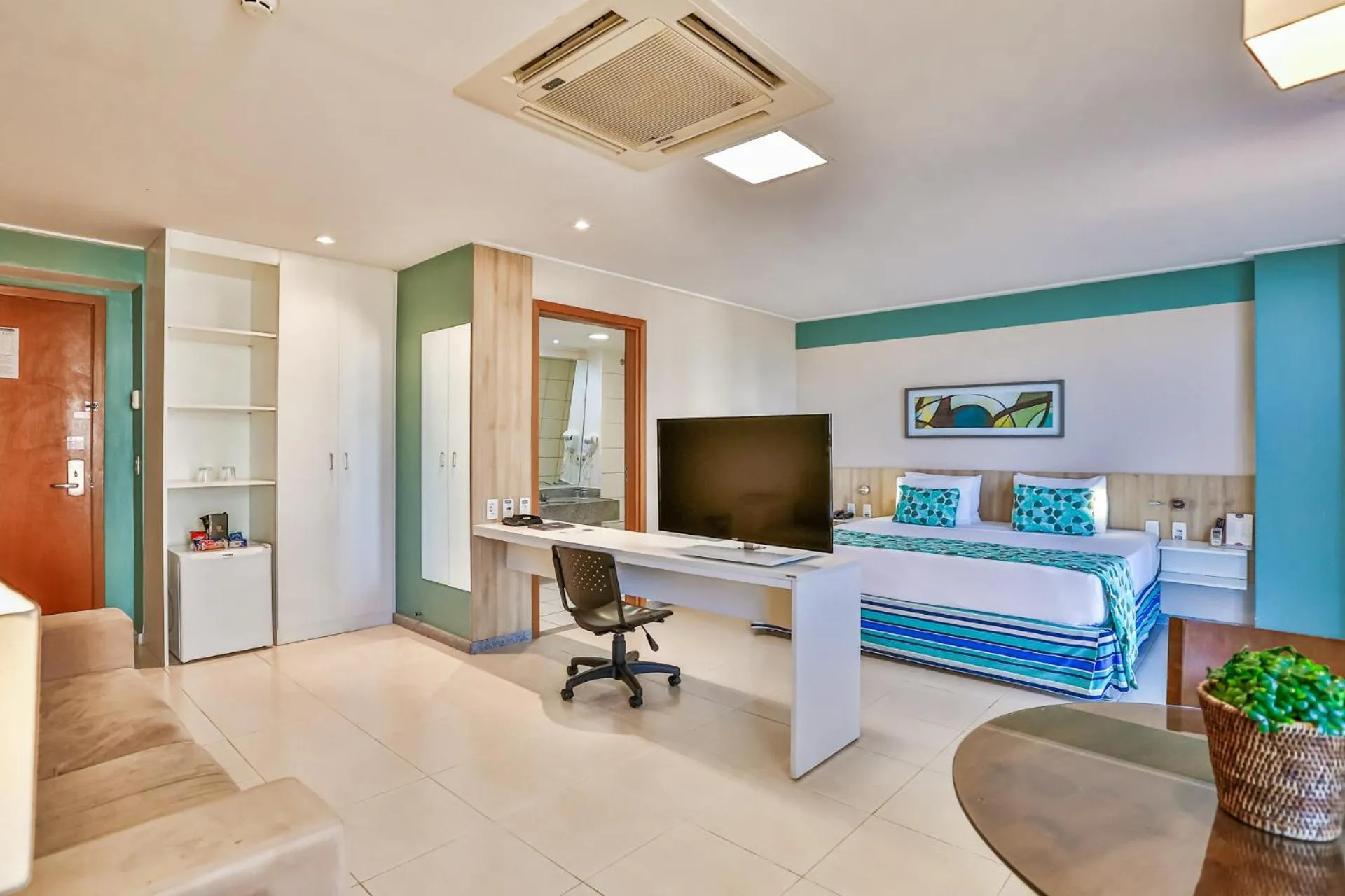 Bed in Nobile Suites Del Rio - Petrolina